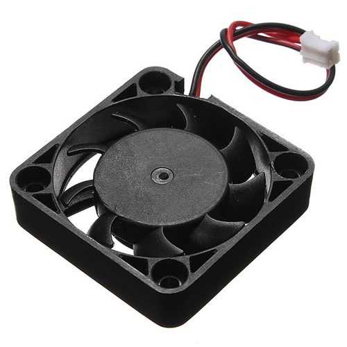 2 Pins 40x40x10mm 12V Aluminum Heat Sink Cooler Fan for CPU PC Computer Cooling - Perfect for Gaming Rigs, Servers & Electronics Projects