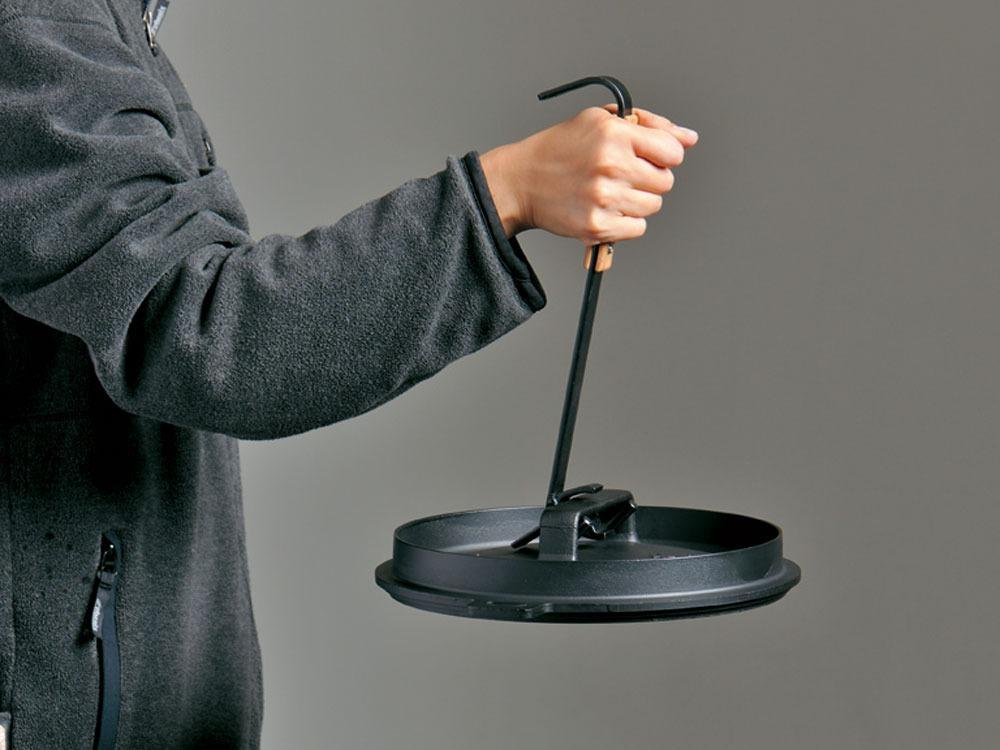 Dutch Oven Lifter Pro - Heavy Duty Pot Handle Holder with Heat Resistant Silicone Grip - Perfect for Camping, Baking & Outdoor Cooking Accessories