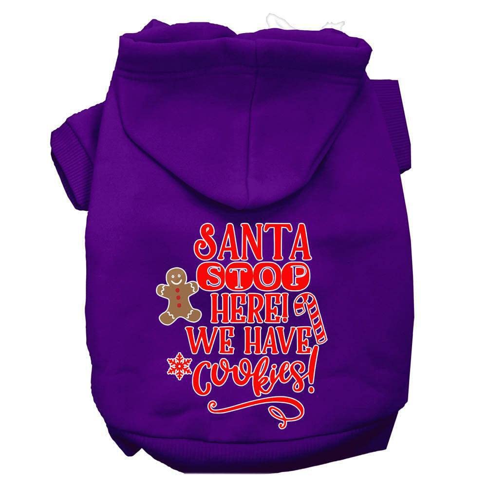 Santa Stop Here We Have Cookies
