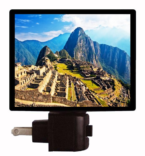 Peru Night Light - Machu Picchu & Inca Inspired LED Night Lamp for Bedroom, Nursery, or Home Decor | Perfect Travel Souvenir & Gift