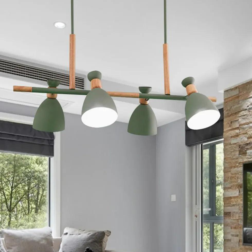 Modern White Speaker Pendant Light - Stylish Wireless Bluetooth Ceiling Fixture for Kitchen, Dining Room & Bedroom
