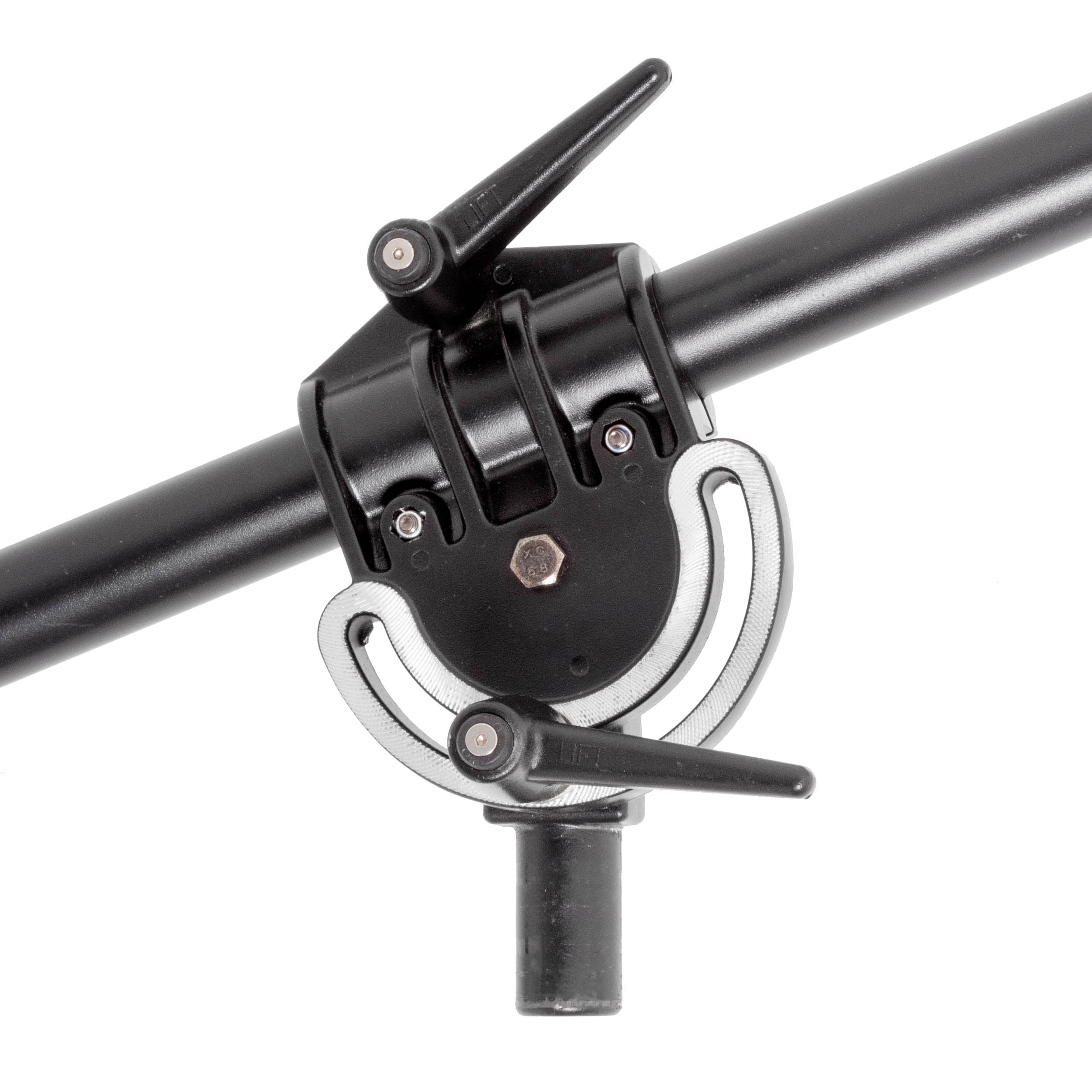 Professional Studio Reclining Rotatable 28mm Junior Boom Arm - Perfect for Podcasting, Voiceovers & Home Recording Studios