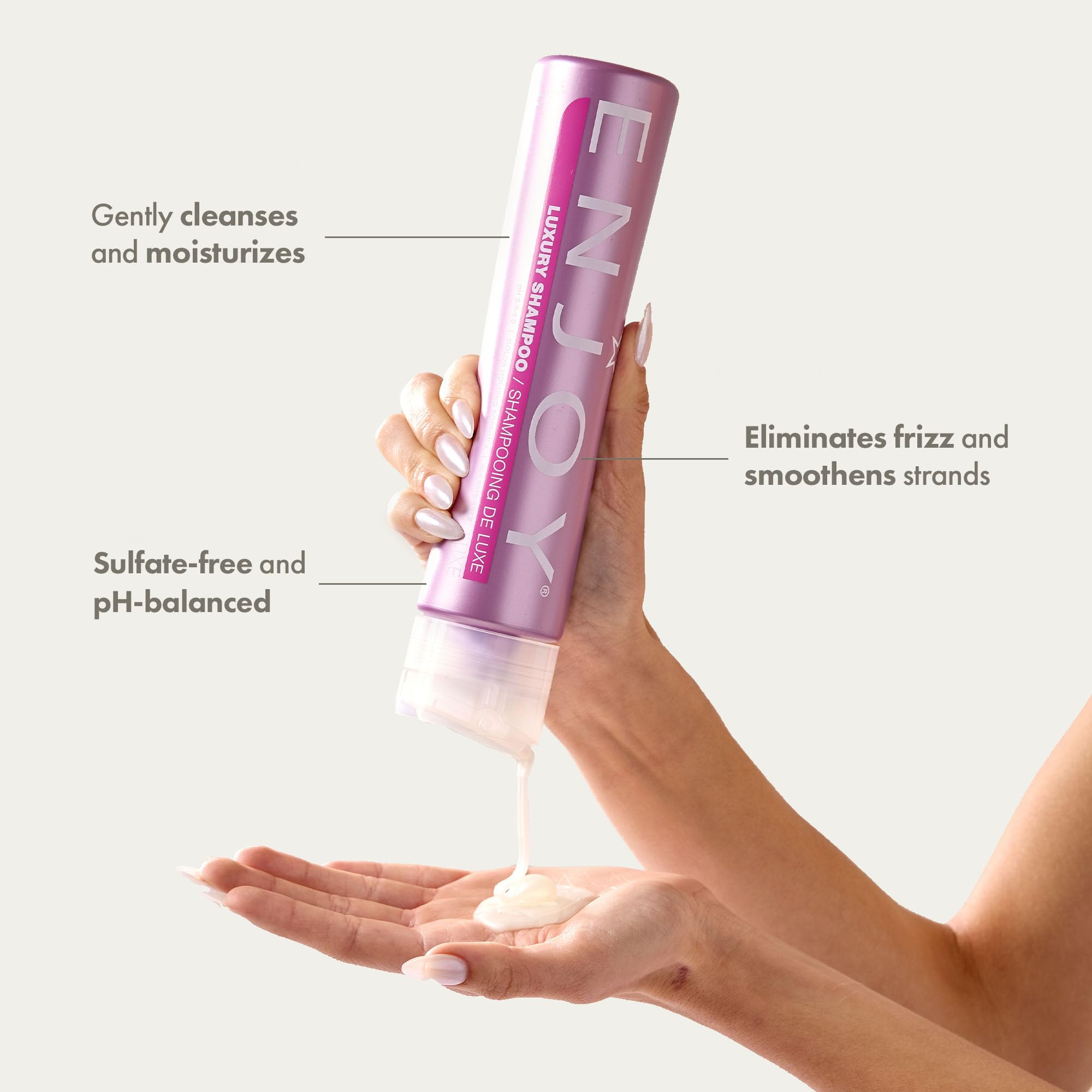 Luxury Shampoo and Conditioner Set - Sulfate Free for Thick, Coarse & Curly Hair - Frizz Control, Deep Cleansing & Hydrating - 33.8 Fl Oz - Perfect for Daily Hair Care & Salon-Quality Results at Home