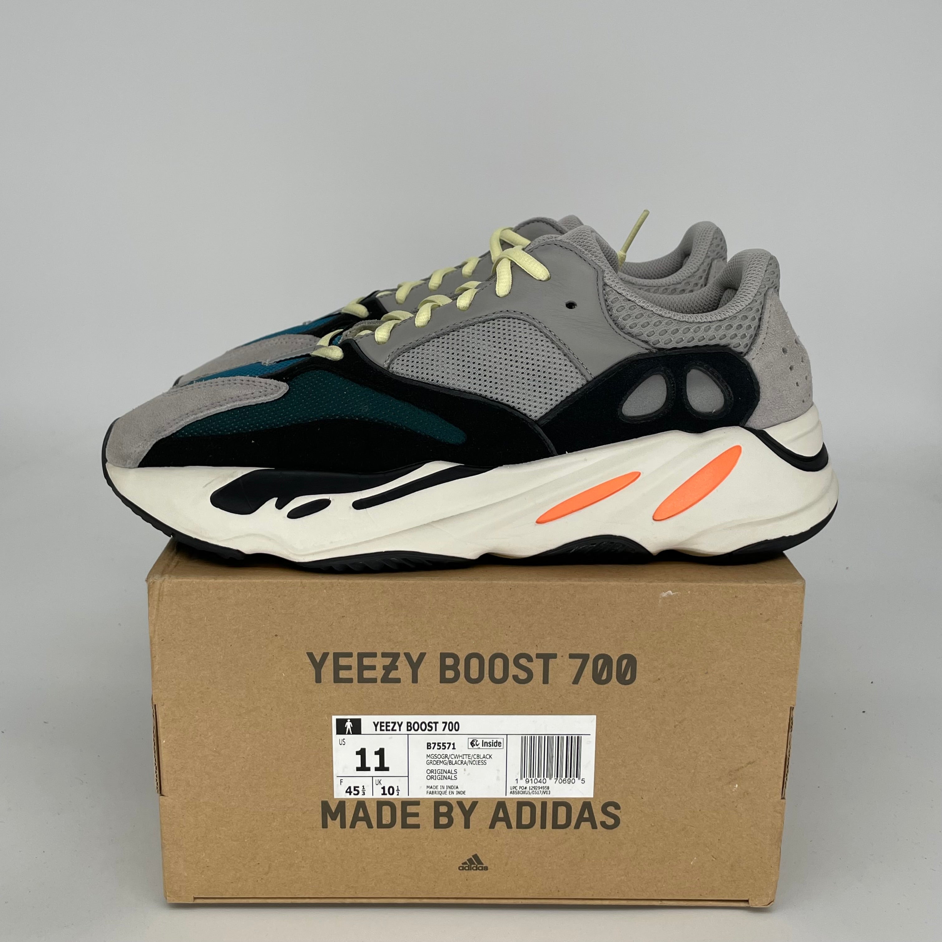 Adidas Yeezy 700 Wave Runner Sneakers - Men's Size 11 (B75571) | Comfortable Running Shoes for Jogging, Gym & Casual Wear
