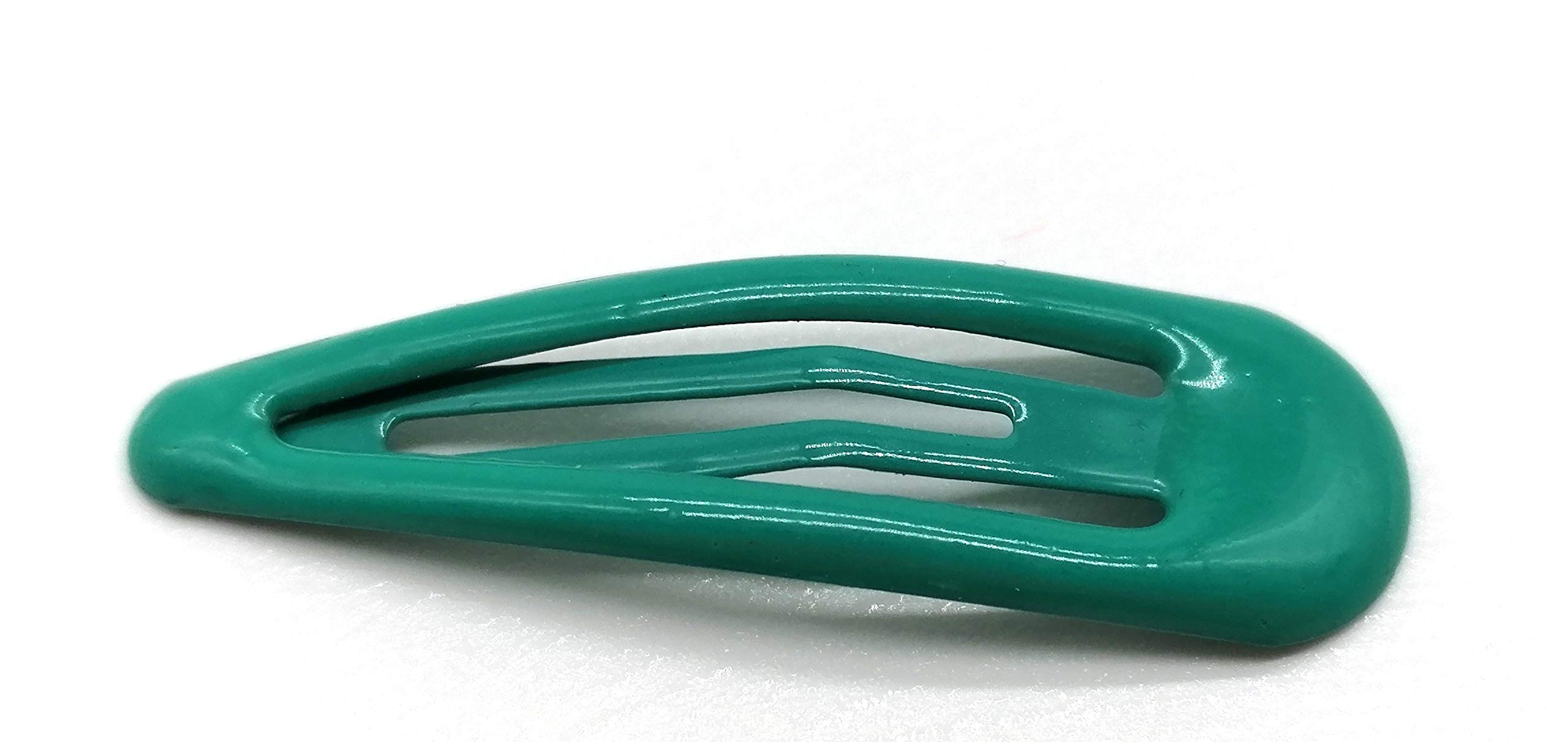 18-Pack Green Parrot Snap Hair Clips for Women, Girls & Kids - Tropical Aqua Color Barrettes for School, Parties & Everyday Hairstyles