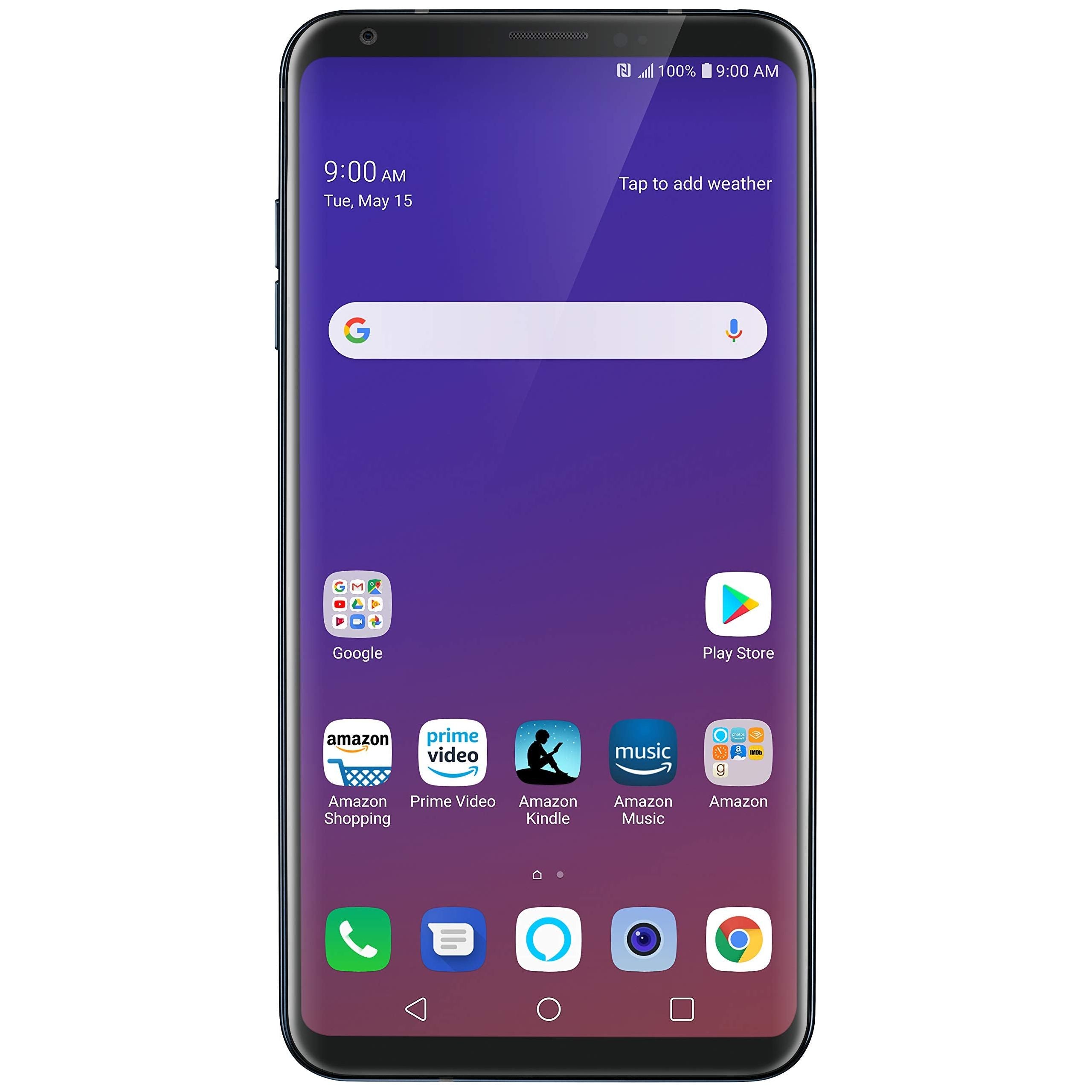 LG V35 ThinQ 64GB Aurora Black Unlocked GSM Smartphone - AT&T Compatible, Premium Display & Hi-Fi Audio for Streaming, Gaming & Productivity