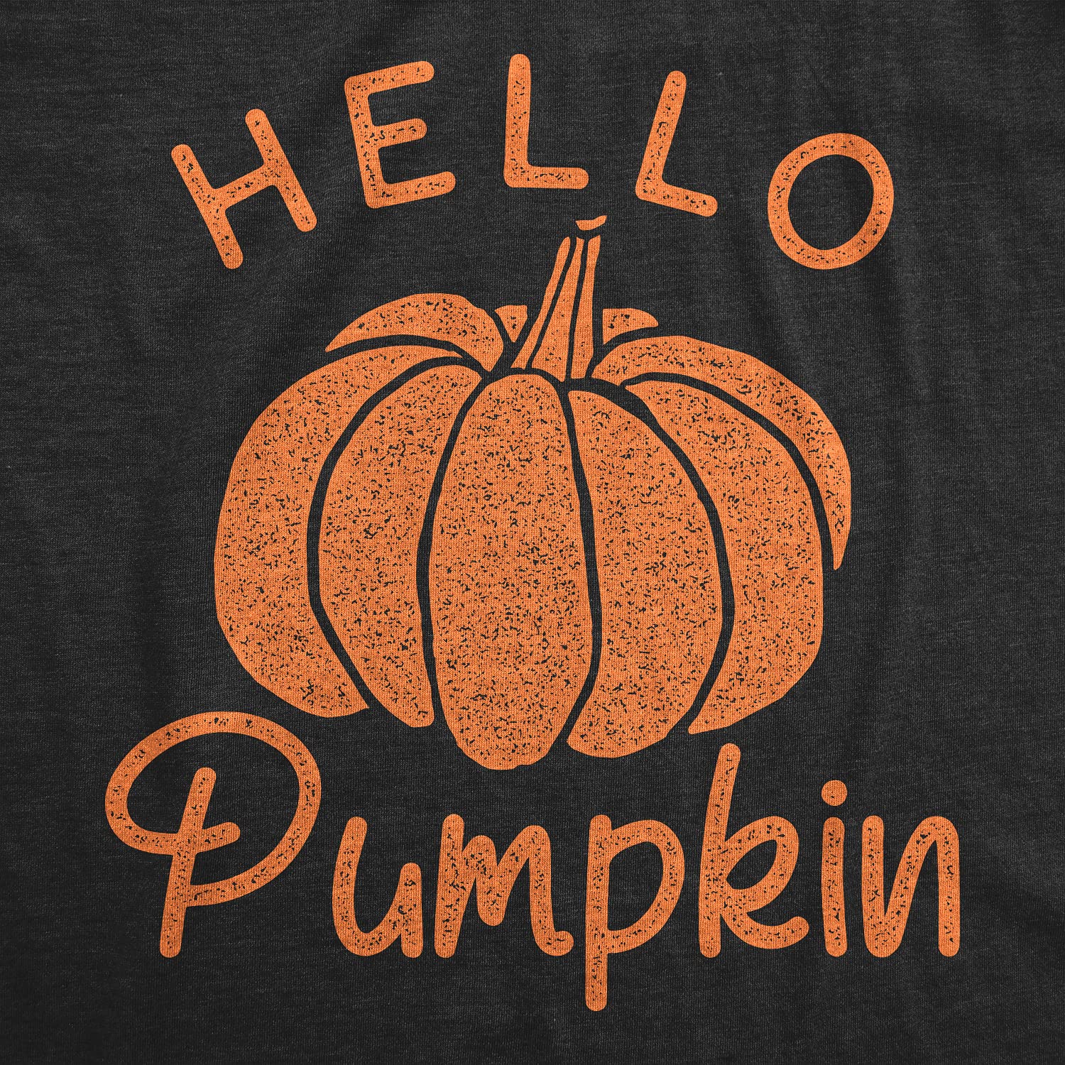 Funny Maternity Hello Pumpkin T-Shirt | Cute Pregnancy Halloween & Fall Graphic Tee for Expecting Moms | Perfect for Autumn Photoshoots & Baby Announcements
