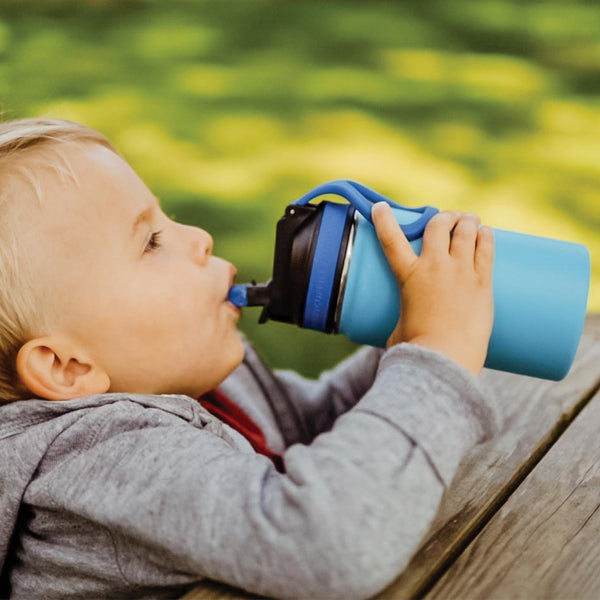 GROSCHE Lil Chill Kids Insulated Sip Flask - BPA-Free Stainless Steel Water Bottle for Boys & Girls, Leak-Proof & Durable for School, Sports & Outdoor Activities
