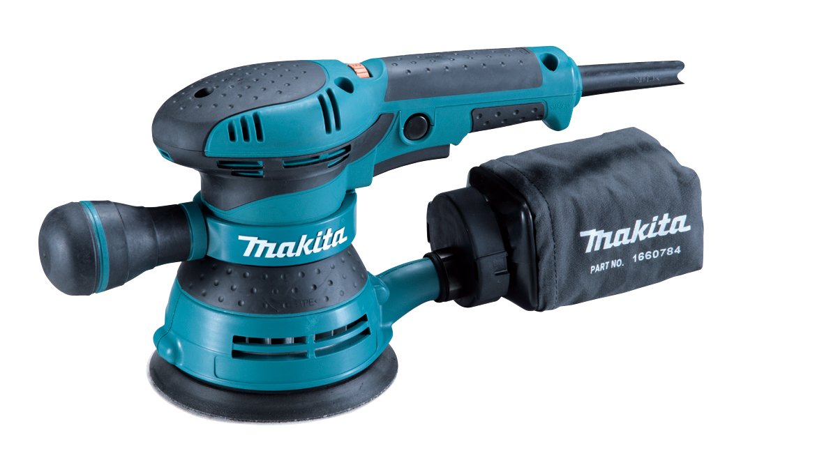 Makita BO5041 5-Inch Variable Speed Random Orbital Sander - Perfect for Woodworking, Sanding Floors, and DIY Home Improvement Projects