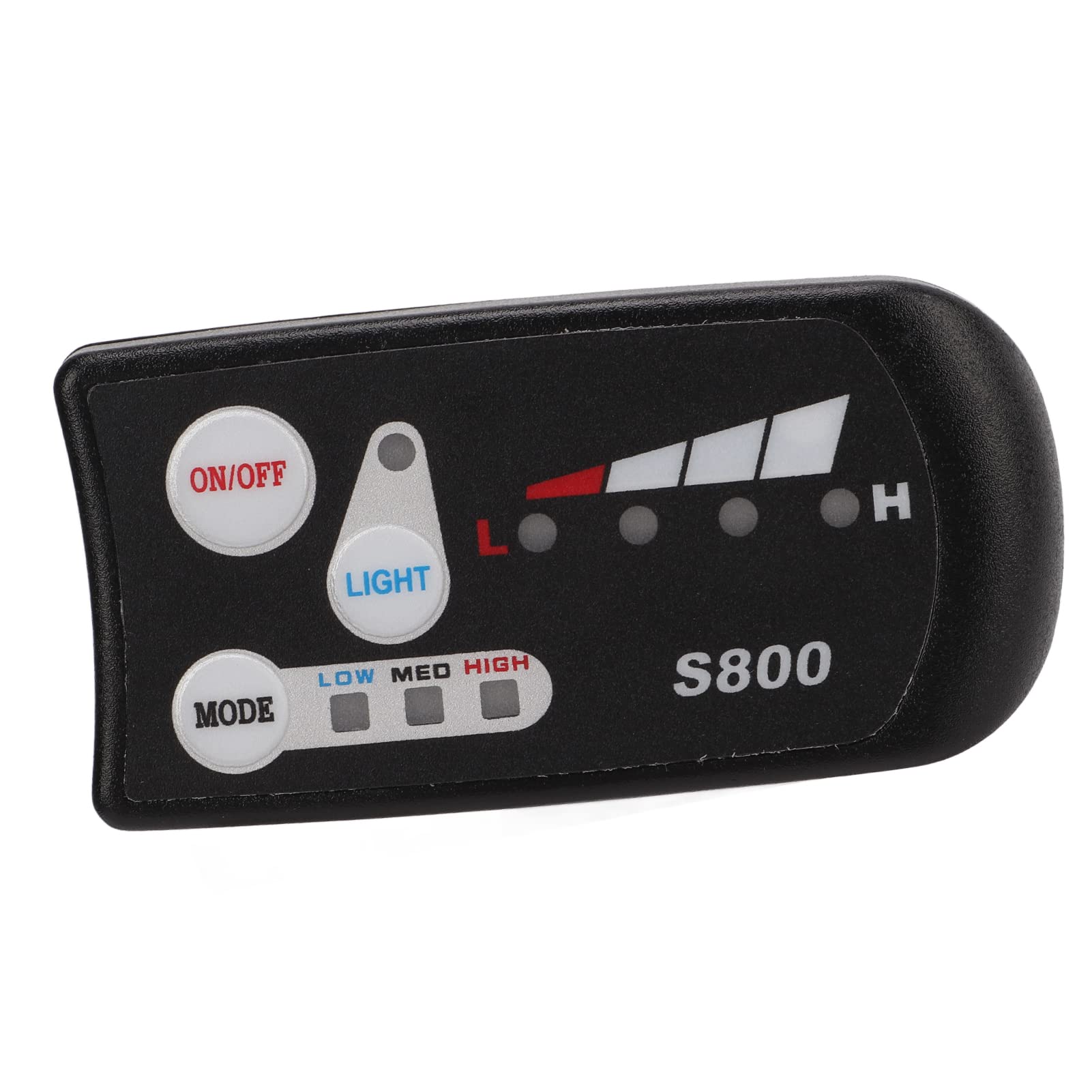 Waterproof Electric Bike LED Display Meter - High Hardness Digital Control Panel for E-Bikes | Perfect for Commuting, Off-Road & Urban Riding