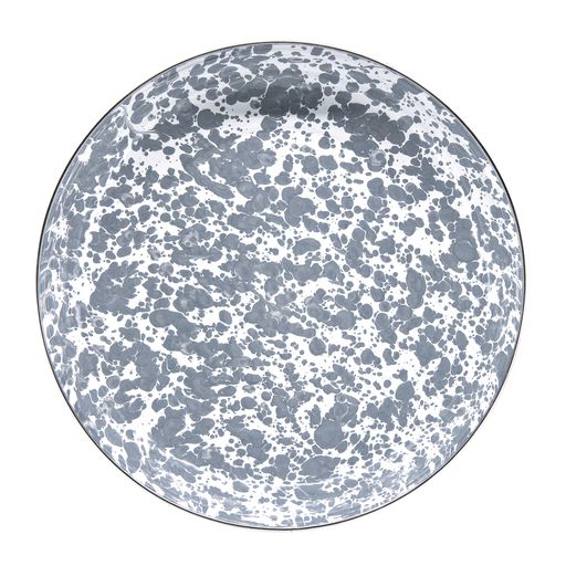 Premium Gray Swirl Pasta Plates - Set of 4 (10-Inch) for Elegant Dining, Italian Cuisine & Dinner Party Serving