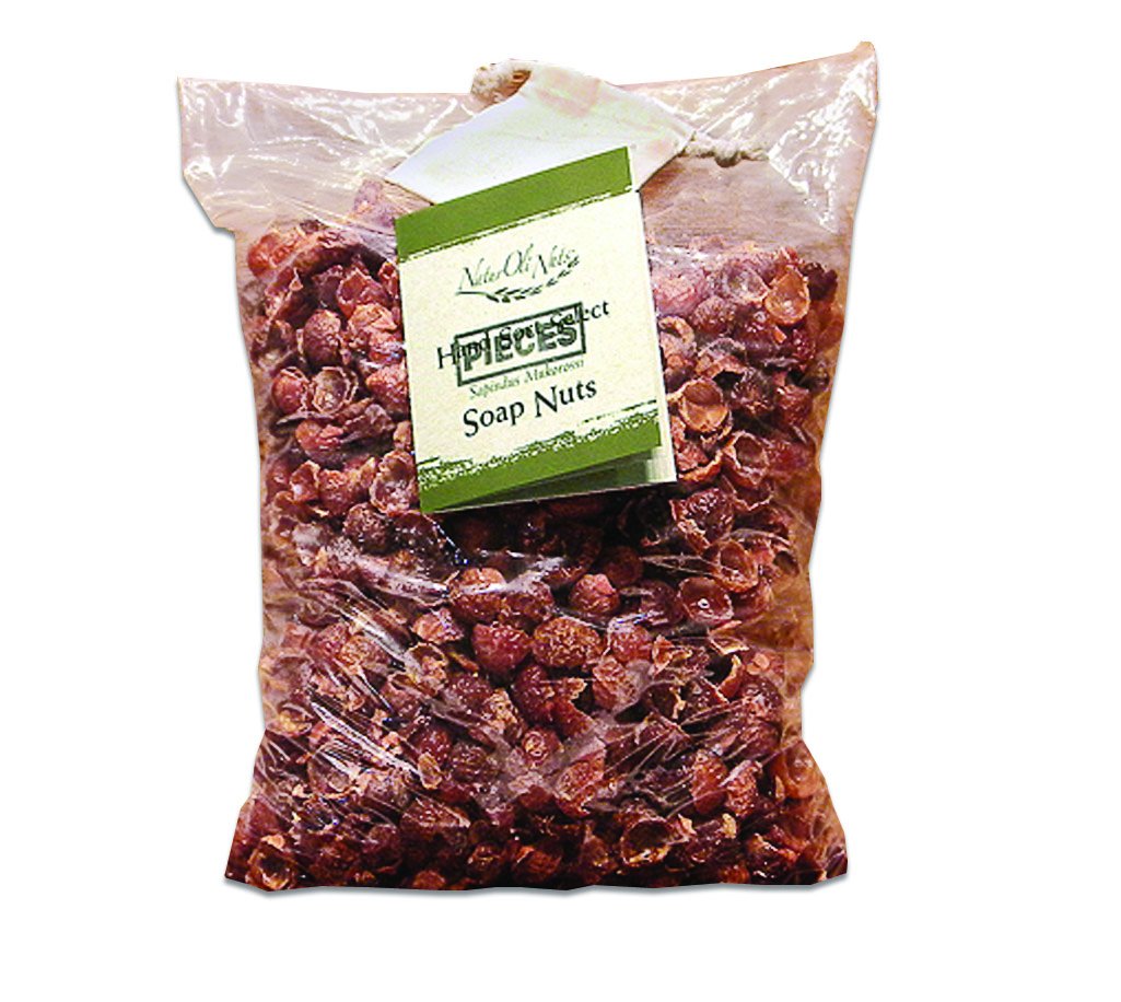 Organic Hypoallergenic Soap Nuts 2 lbs - Seedless, Non-Toxic, Chemical-Free Laundry Detergent Alternative - Perfect for Eco-Friendly Washing, Baby Clothes & Sensitive Skin Care