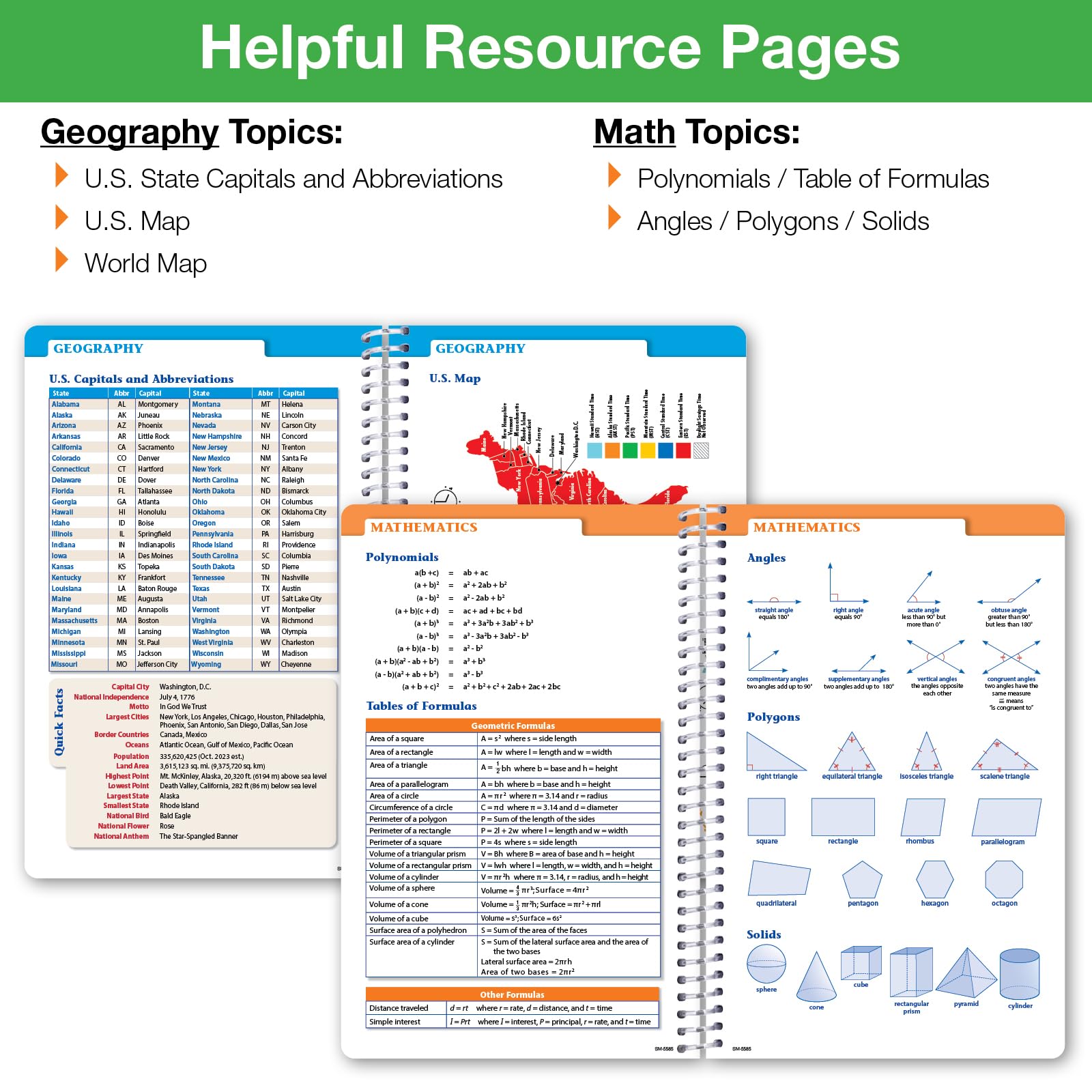 2024-2025 Academic Year Planner for Middle & High School Students - Dated Weekly/Monthly Organizer with Ruler, Bookmark & Stickers (5.5