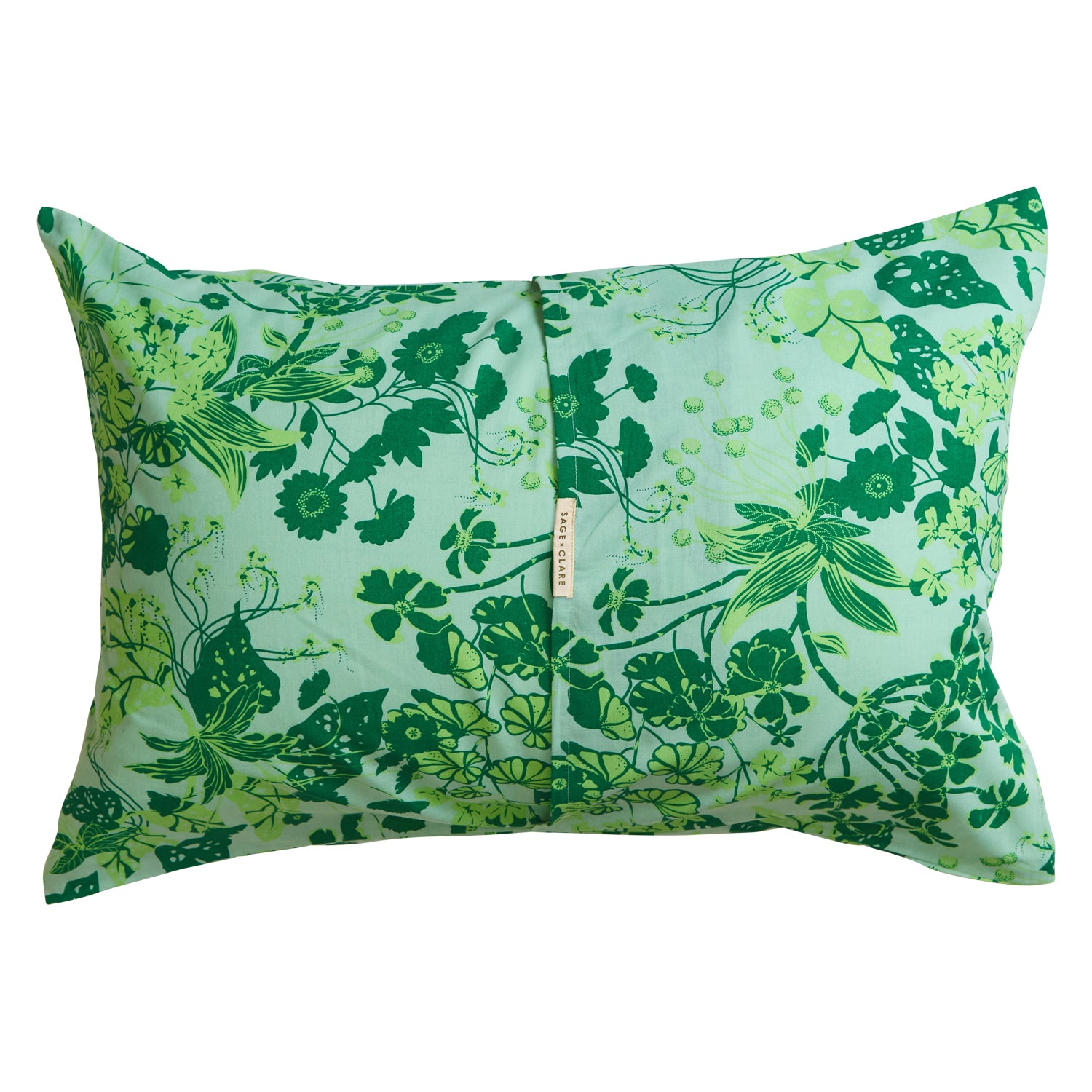 Premium Jeanette Cotton Pillowcase Set - Soft & Breathable Jade Green Bedding - Perfect for Home, Hotel, and Spa Relaxation