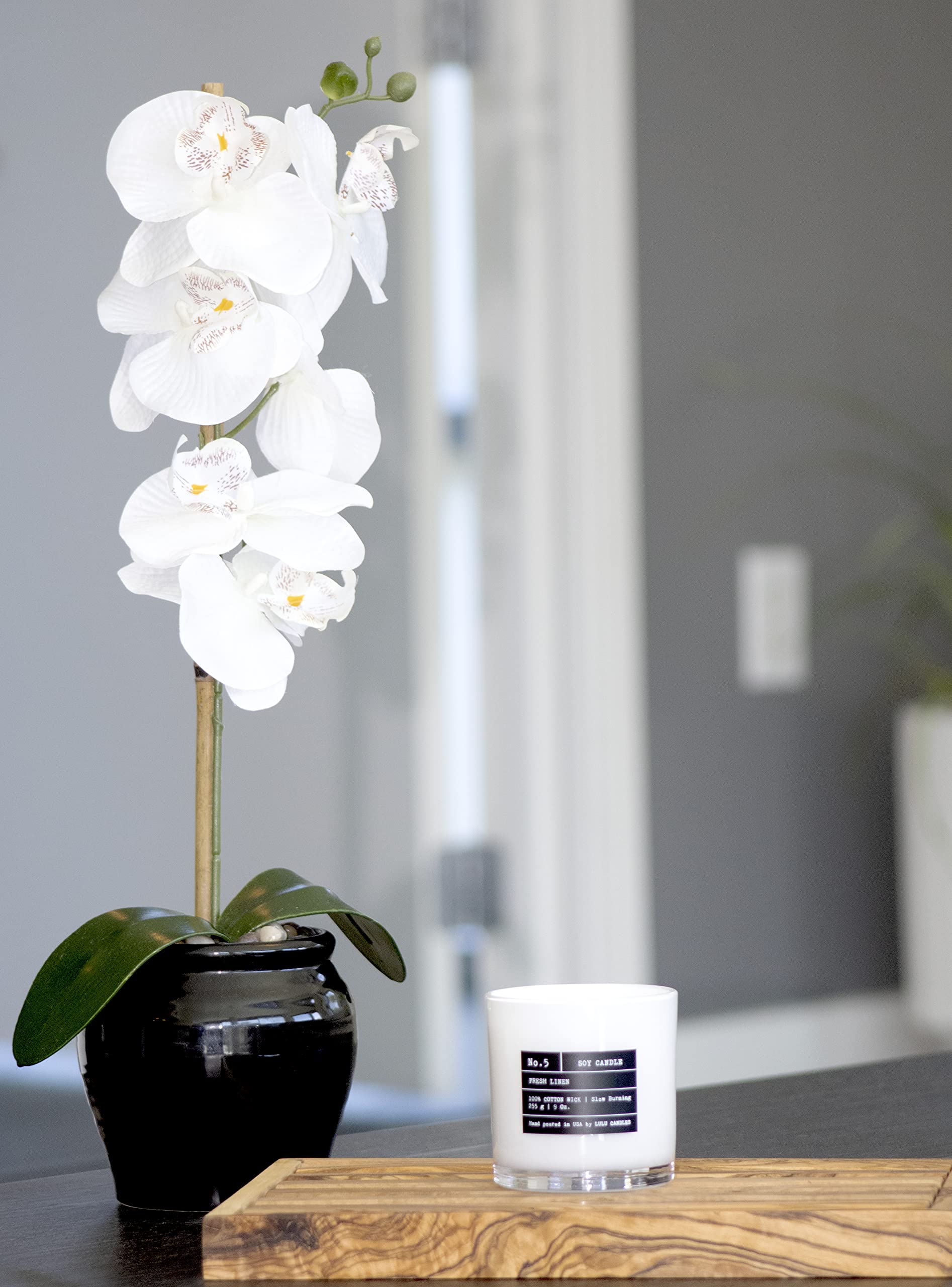 Lulu Candles - Island Coconut Scented Soy Wax Candle | Hand-Poured in USA | Long-Lasting 9oz Jar Candle for Home, Spa & Relaxation | Coconut Fragrance for Aromatherapy & Gift Giving