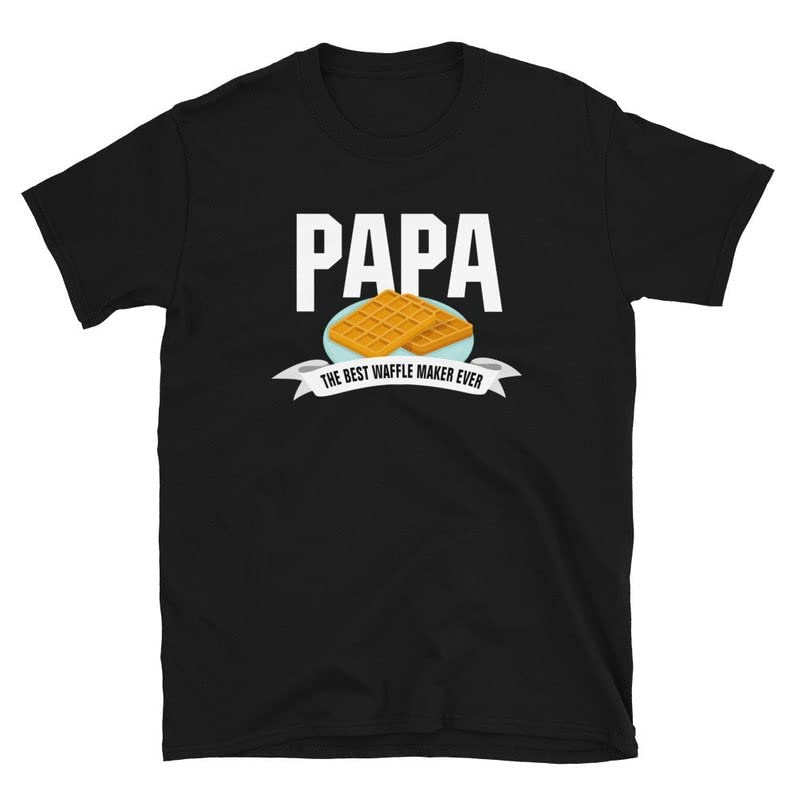 Best Waffle Maker Ever - Funny Grandpa Shirt for Father's Day Gift - Comfortable Cotton T-Shirt for Papa - Perfect for Family Gatherings & BBQ Parties