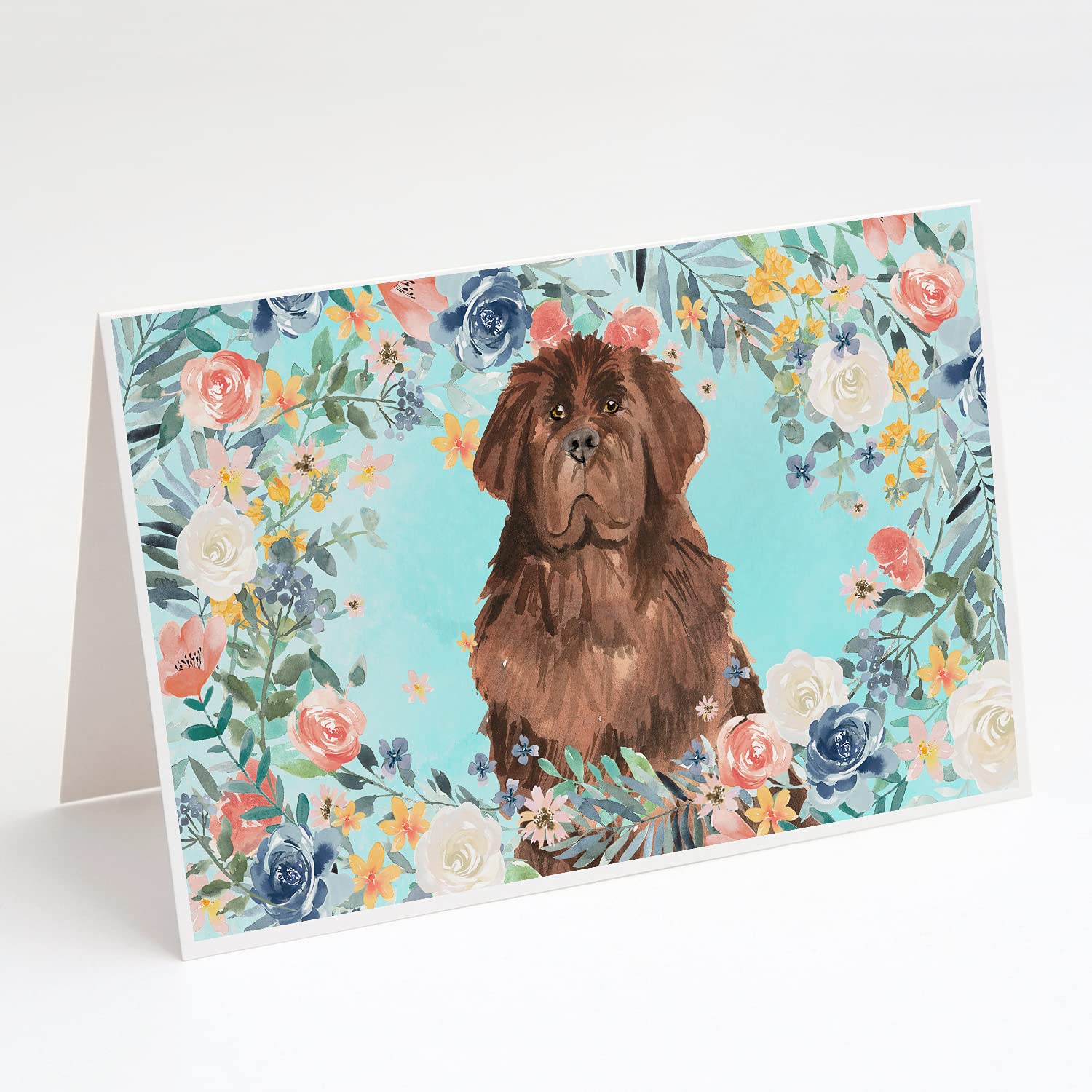 Newfoundland Greeting Cards & Envelopes - Pack of 8 Blank A7 Size (5x7) Note Cards | Whimsical Design for All Occasions | Perfect for Birthdays, Thank You Notes & Holiday Wishes