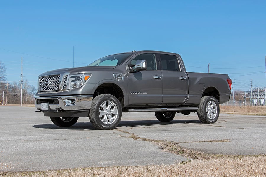 2 Inch Lift Kit for Nissan Titan XD 2WD/4WD (2016-2024) - Heavy Duty Suspension Upgrade | Off-Roading, Towing & Improved Ground Clearance