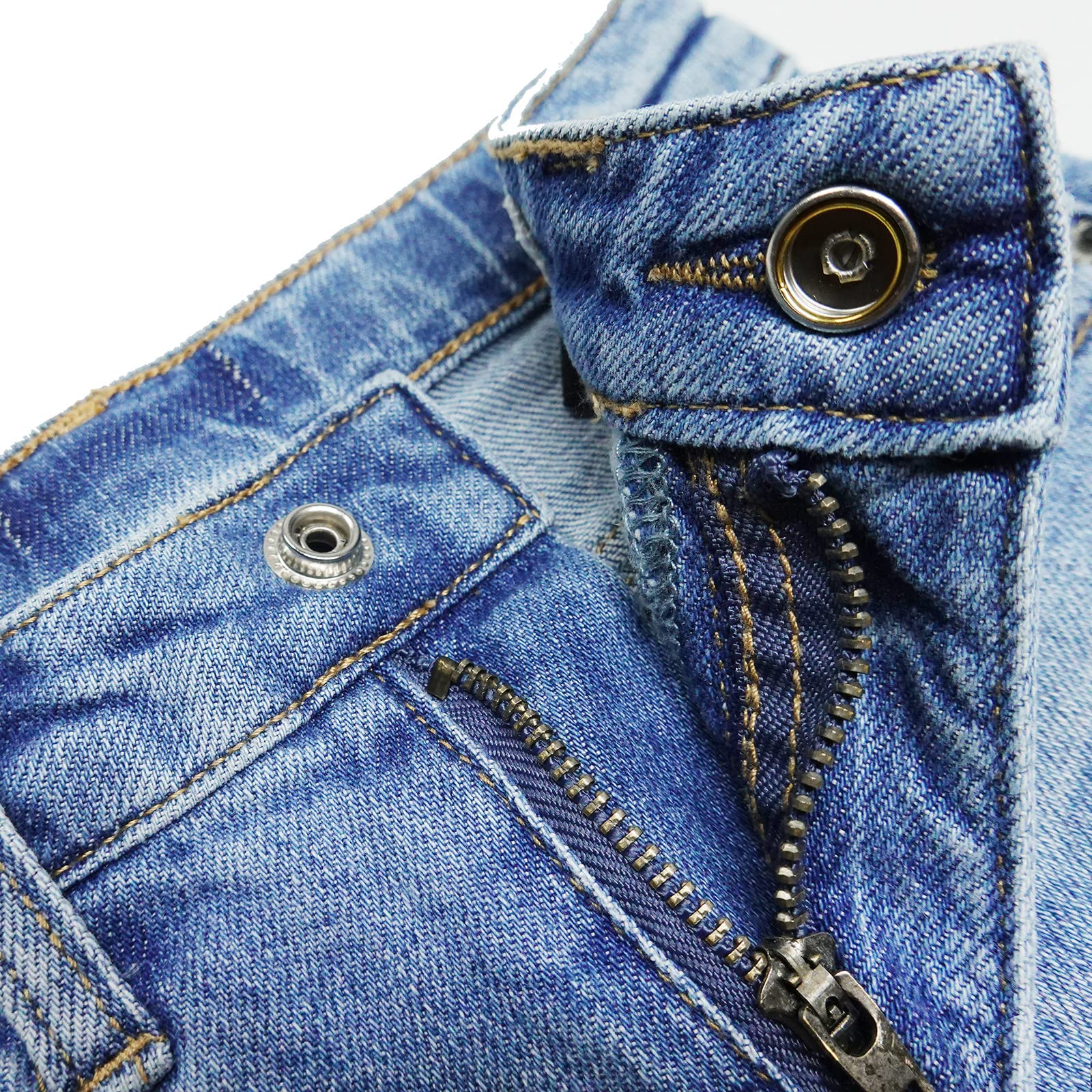 KIDSCOOL SPACE Baby & Toddler Ripped Denim Shorts - Cute Distressed Jeans for Little Girls & Boys, Summer Playwear for Outdoor Activities & Casual Wear