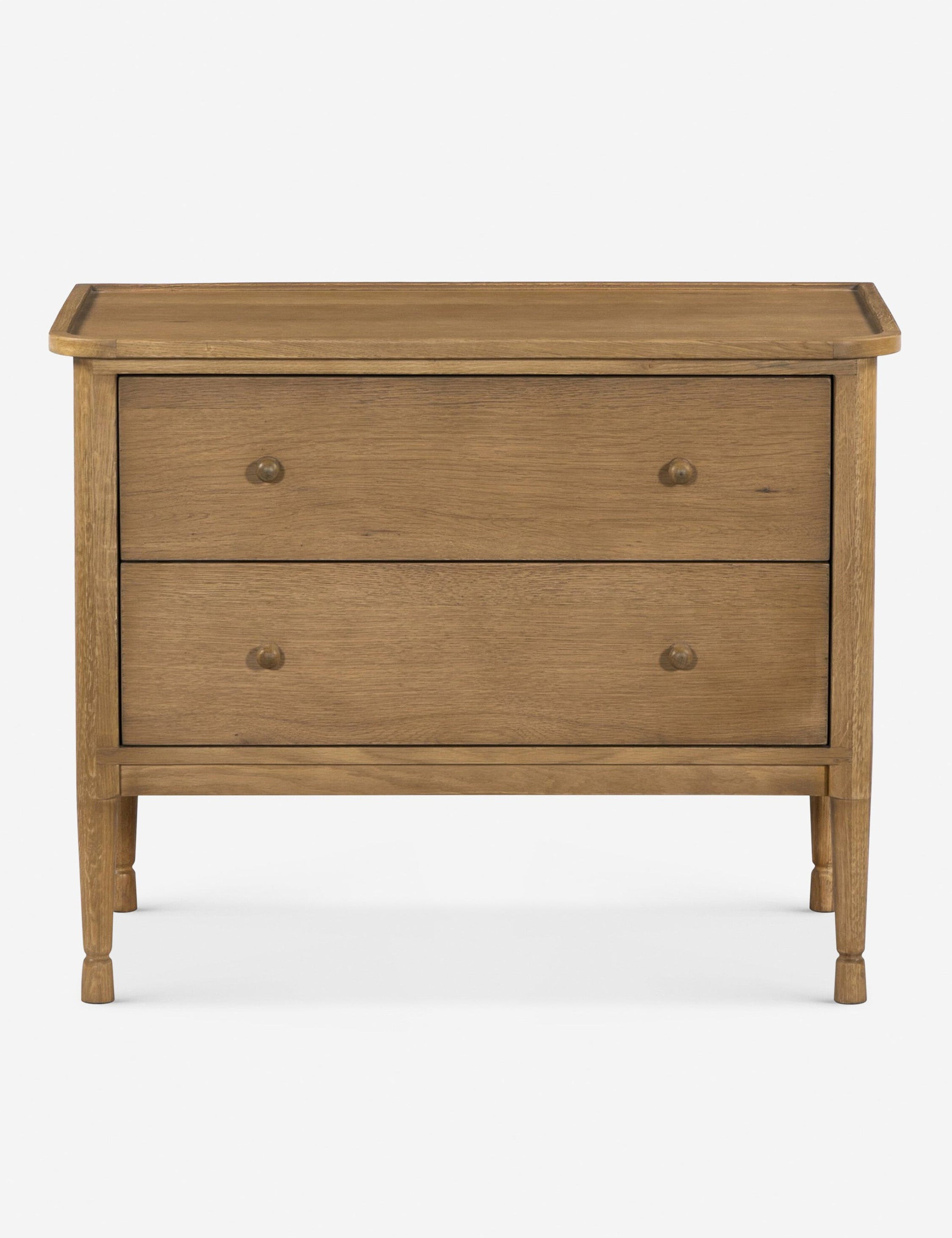 Franny Nightstand by Amber Lewis x Four Hands - Modern Bedside Table with Drawer for Bedroom, Living Room & Guest Room - Perfect for Storage & Stylish Home Decor