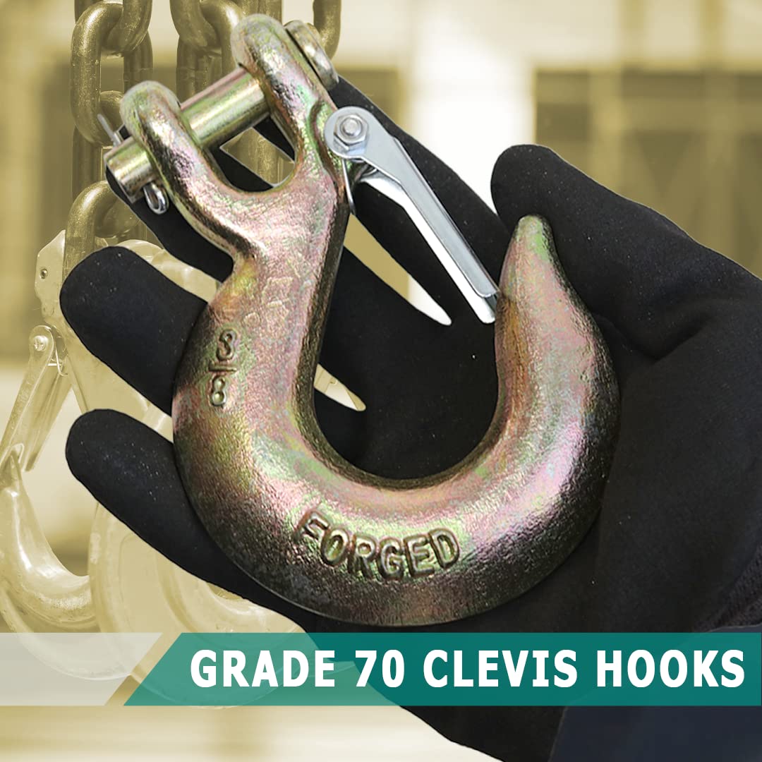 Heavy Duty Trailer Safety Chains 3/8