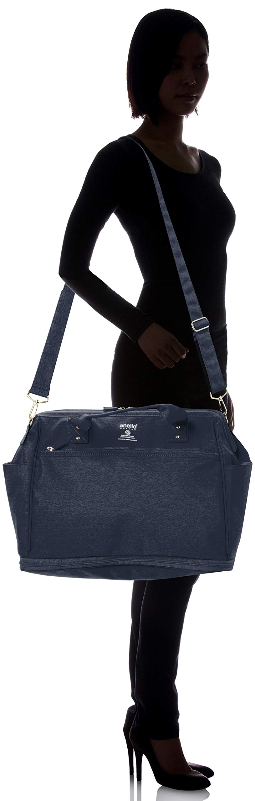 Anello GRANDE Women's Large Shoulder Bag - Stylish & Spacious Tote for Work, Travel & Everyday Use