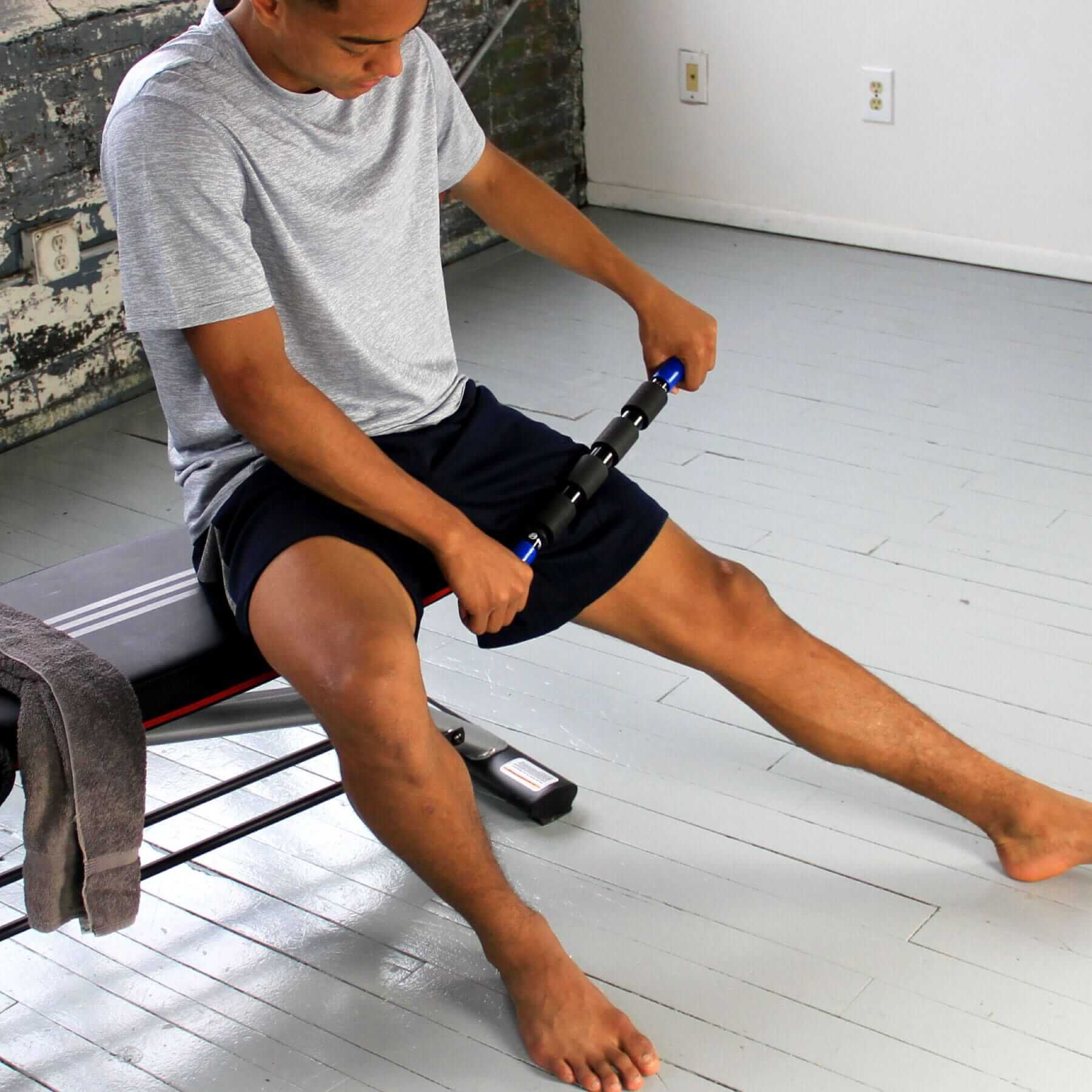 Best Roller Massager for Muscle Pain Relief - Deep Tissue Foam Roller for Back, Legs & Shoulders - Perfect for Post-Workout Recovery, Yoga & Physical Therapy