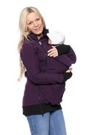 Cozy Cuddle Pouch Hoodie for Women & Men - Soft Fleece-Lined Kangaroo Pocket Sweatshirt - Perfect for Lounging, Travel & Cold Weather
