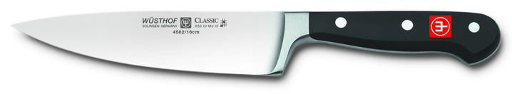 Premium 6-Inch Classic Chef's Knife - High-Quality Stainless Steel Kitchen Knife for Professional Chefs & Home Cooking - Perfect for Slicing, Dicing & Chopping Vegetables, Meat & Herbs