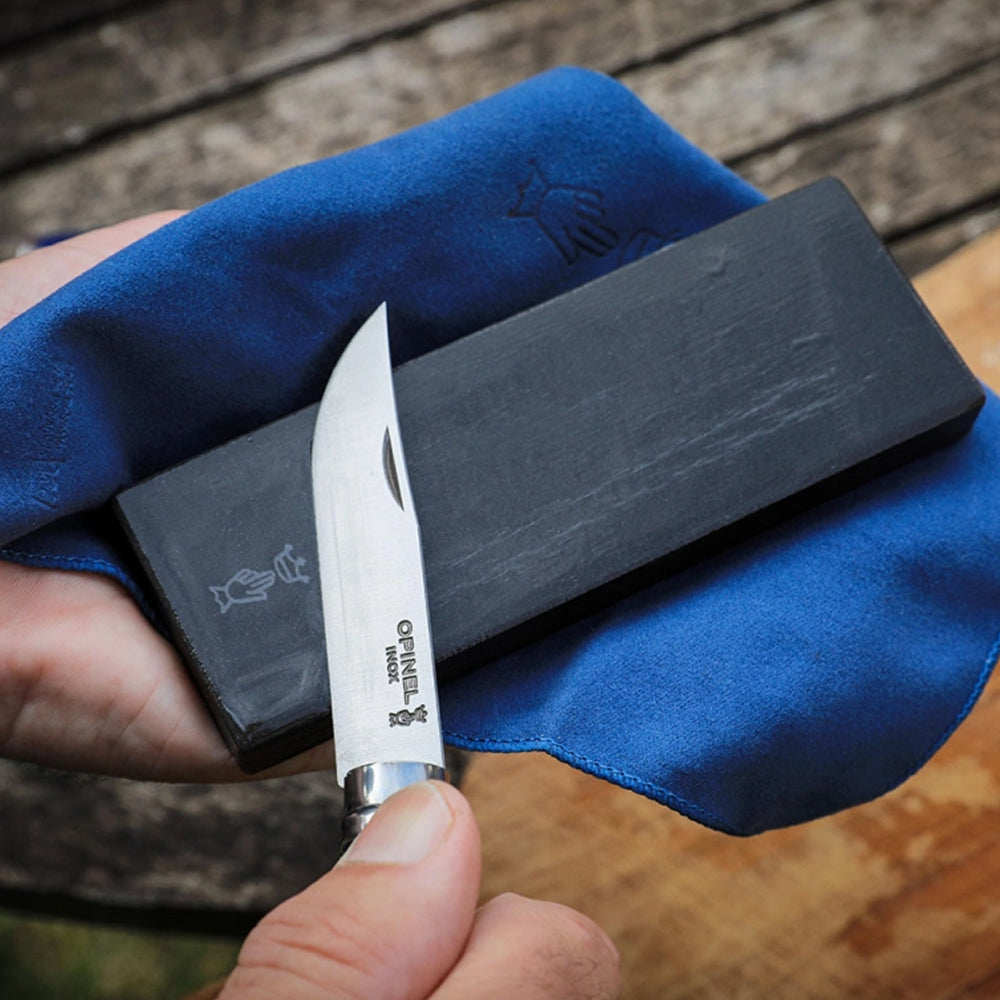 Opinel Knife Sharpening and Maintenance Kit - Carbon Steel Blade Care for Outdoor, Camping, and Kitchen Use