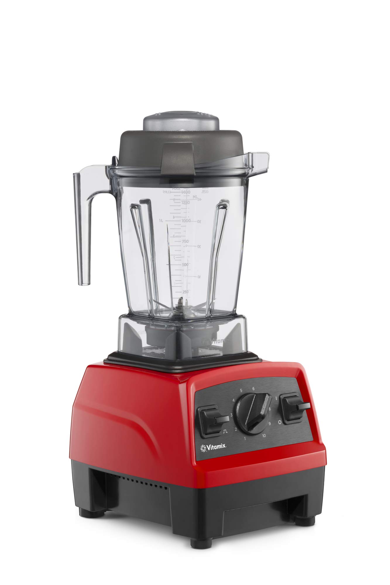 Vitamix E310 Explorian Blender - Professional-Grade 48 oz. Countertop Blender with Red Container & Personal Cup Adapter (Model 61724) - Perfect for Smoothies, Soups, Nut Butters & Home Kitchen Use