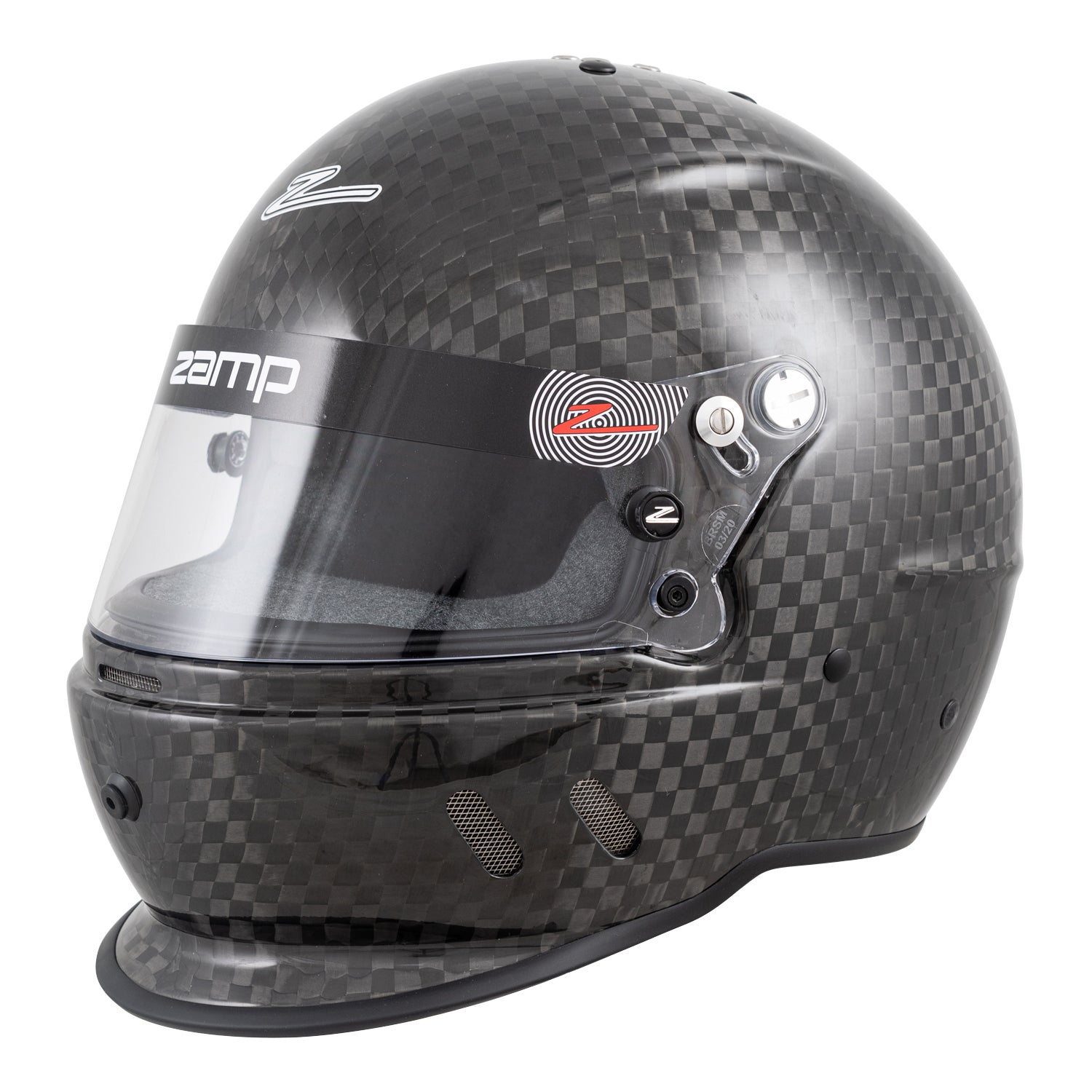 Zamp RZ 65D Carbon Fiber Dirt Bike Helmet - Snell SA2020 Certified, Lightweight & Durable Off-Road Motorcycle Helmet for Motocross, ATV, and MX Racing