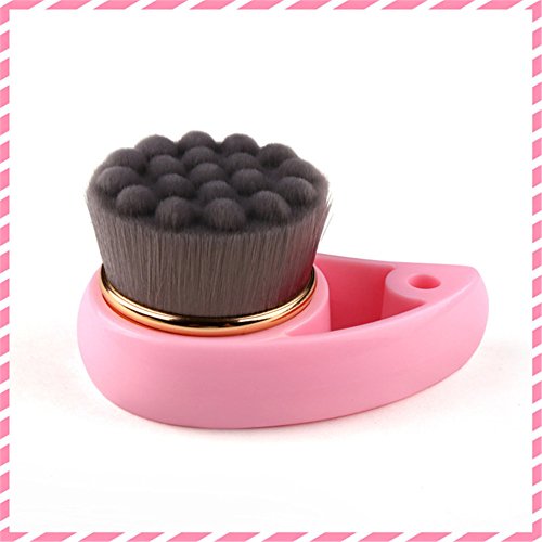 Soft Facial Cleansing Brush for Deep Pore Cleansing & Gentle Massage - White Fiber Face Wash Brush for Daily Skincare Routine & Spa-Like Experience at Home