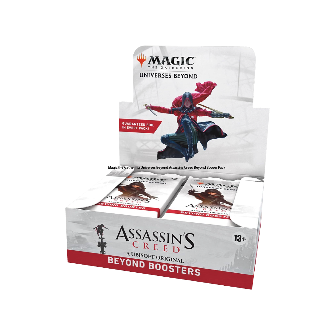 Magic: The Gathering Assassin’s Creed Beyond Booster Box - 36 Packs of Collectible Trading Cards for MTG Players | Perfect for Game Nights, Tournaments & Collector's Display