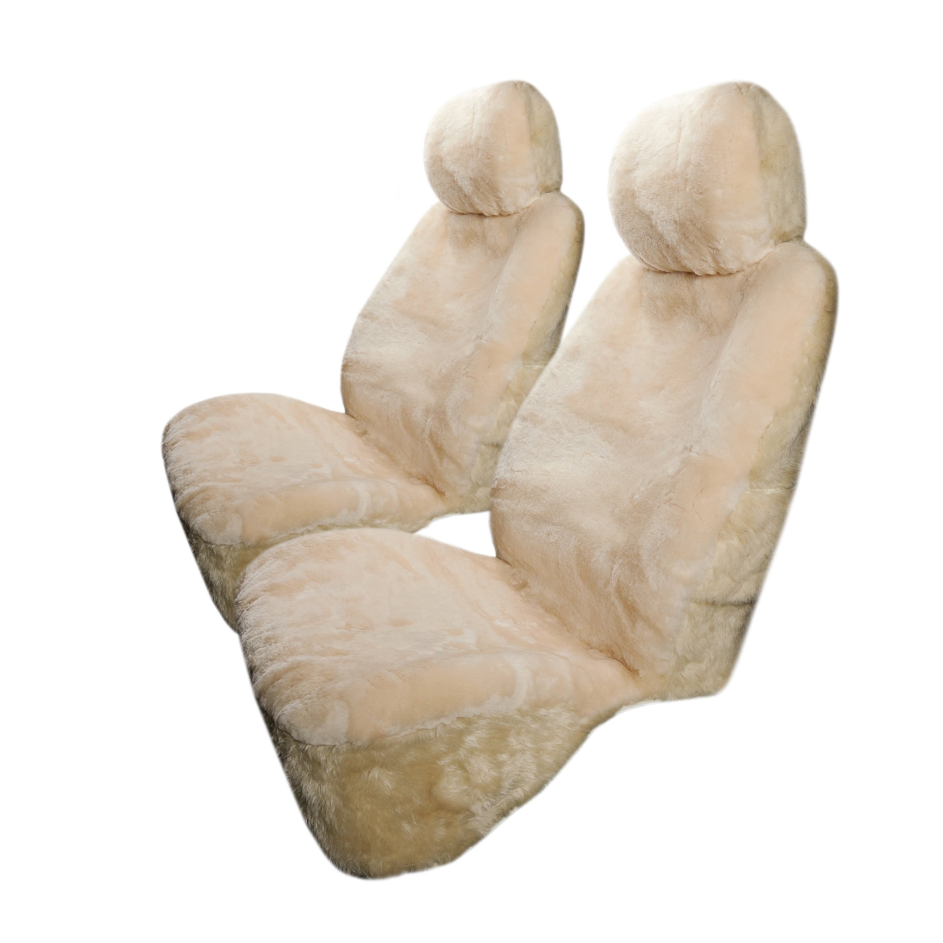 Premium TARRAMARRA® Genuine Sheepskin Car Seat Covers - Twin Pack (2-Piece Set) | Soft & Breathable Luxury Seat Protectors for Cars, Trucks & SUVs | All-Season Comfort for Road Trips & Daily Commutes