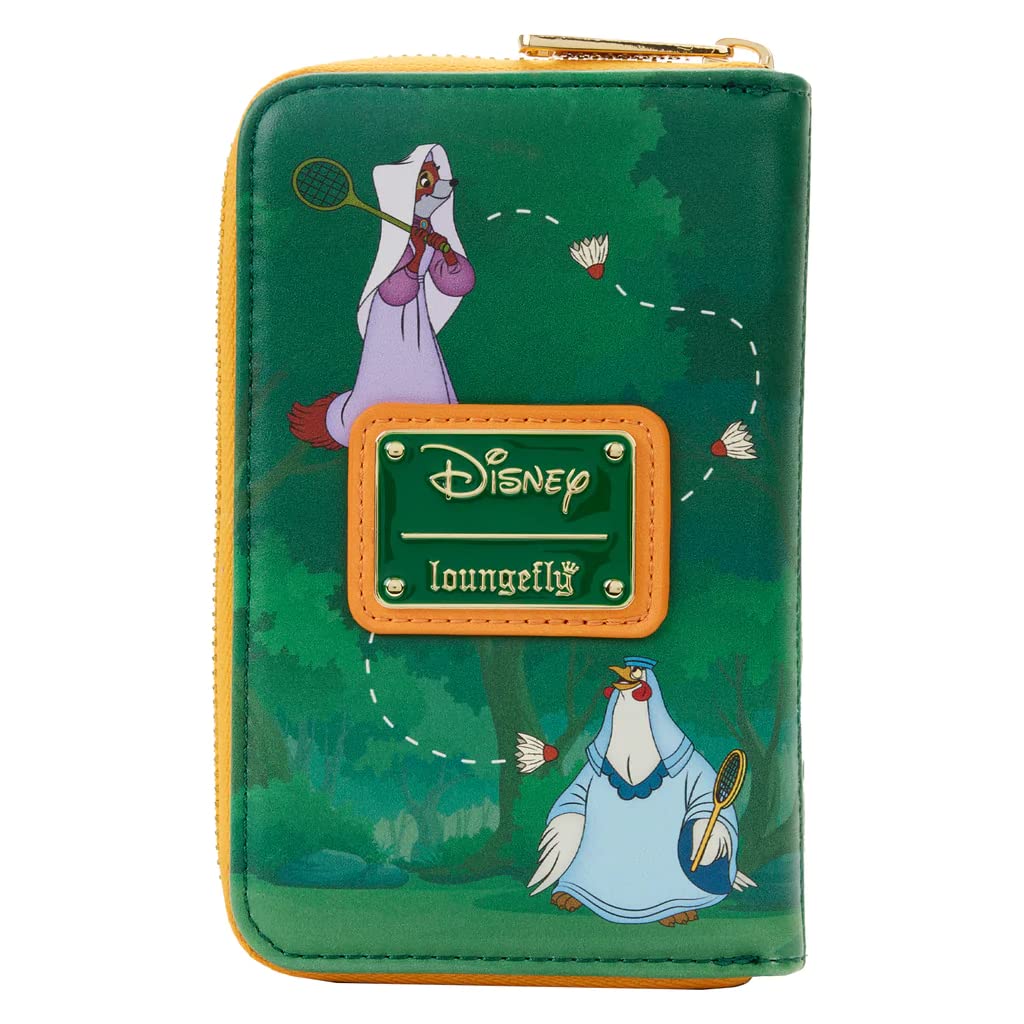 Disney Robin Hood Book Zip Around Wallet by Loungefly - Stylish & Compact for Everyday Use, Travel, and Disney Fans Collection