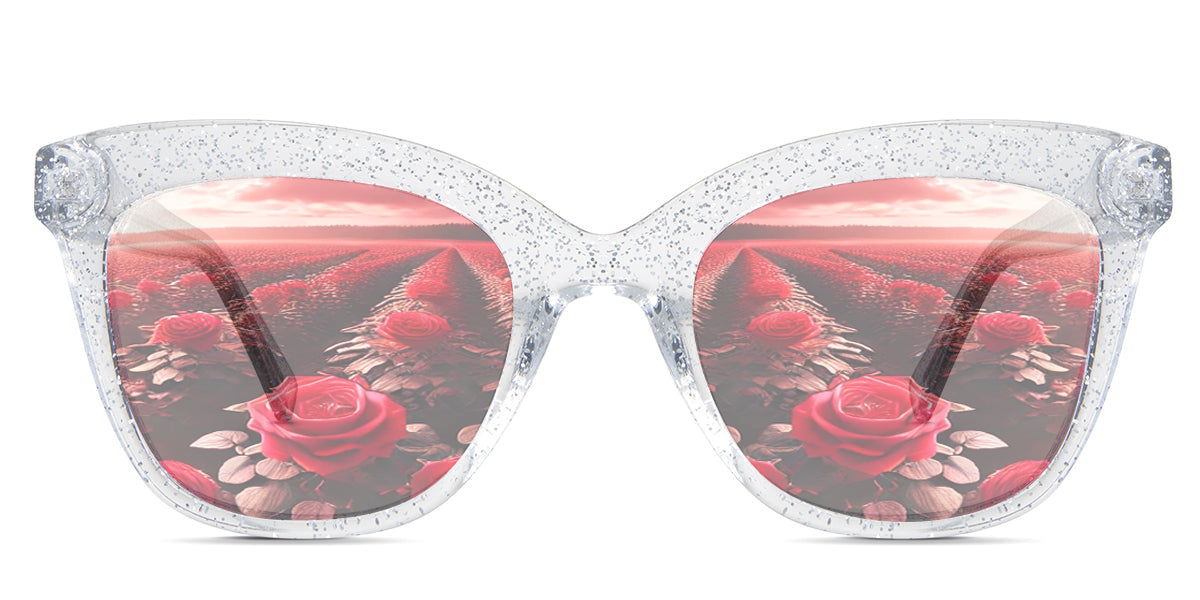 Elise Women's Prescription Tinted Glasses - Stylish & UV Protection for Reading, Driving & Outdoor Activities