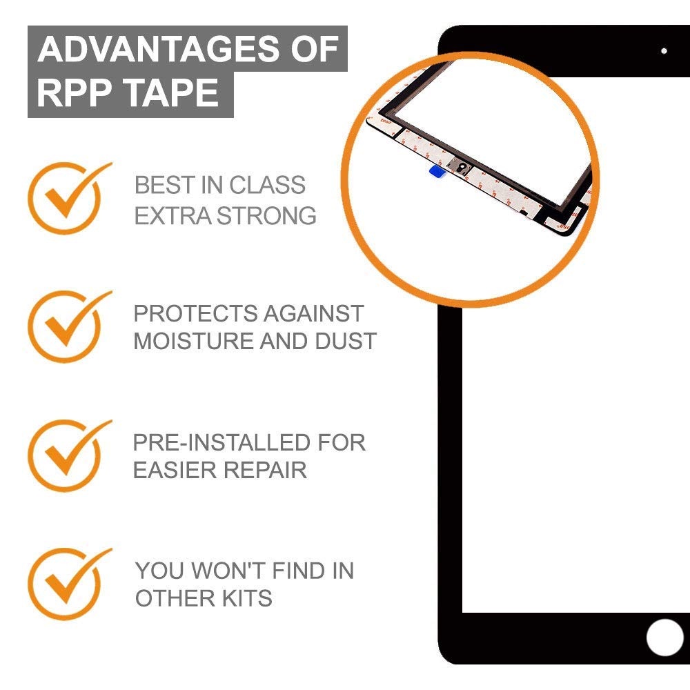 Premium iPad Air 2 (2nd Generation) LCD Display & Touch Screen Digitizer Replacement Kit - 9.7