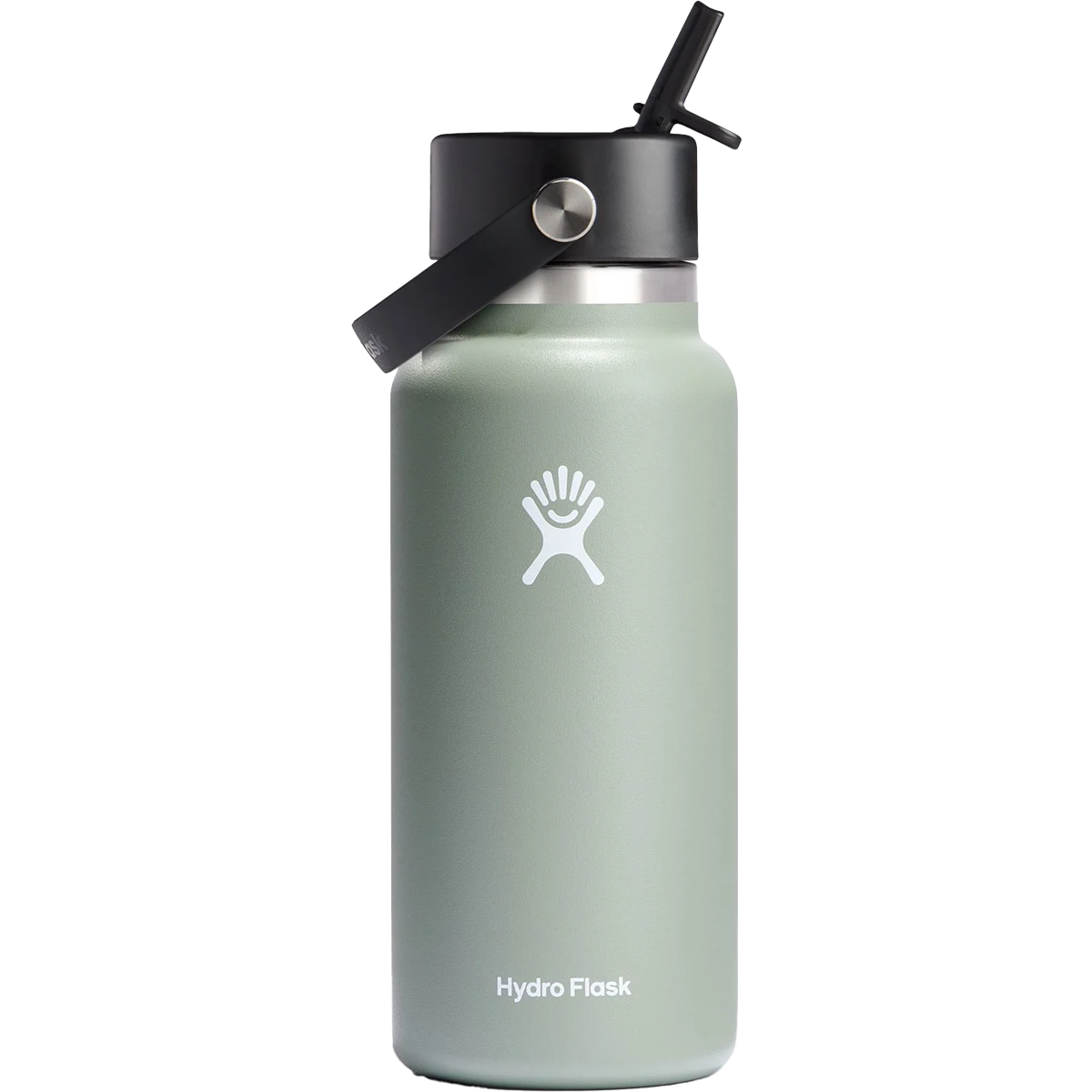 32 oz Wide Mouth Water Bottle with Flex Straw Lid - Leak Proof, BPA Free, Ideal for Gym, Hiking & Outdoor Activities
