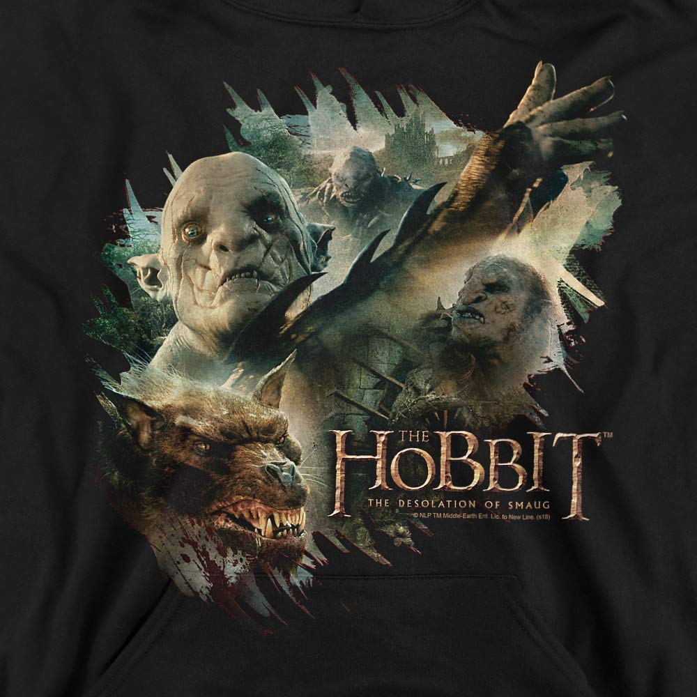 The Hobbit Baddies Hoodie - Unisex Youth Pullover for Casual Wear