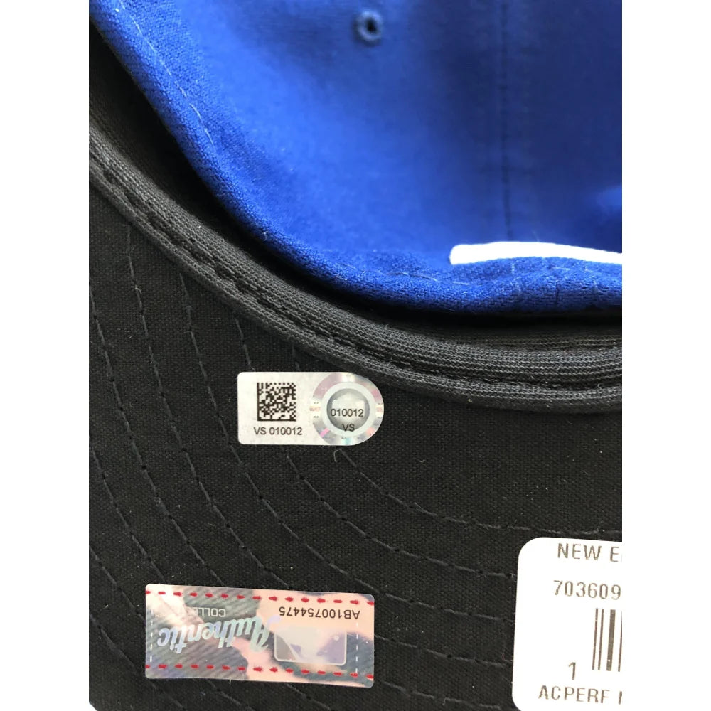 Pete Alonso Autographed New York Mets New Era Hat with MLB Authentication COA - Official Signed Baseball Cap for Fans, Collectors & Memorabilia - Perfect for Display, Gifts & Mets Game Day
