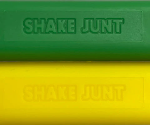 Shake Junt Skateboard Rails - Green & Yellow - Perfect for Street Skating & Skatepark Tricks