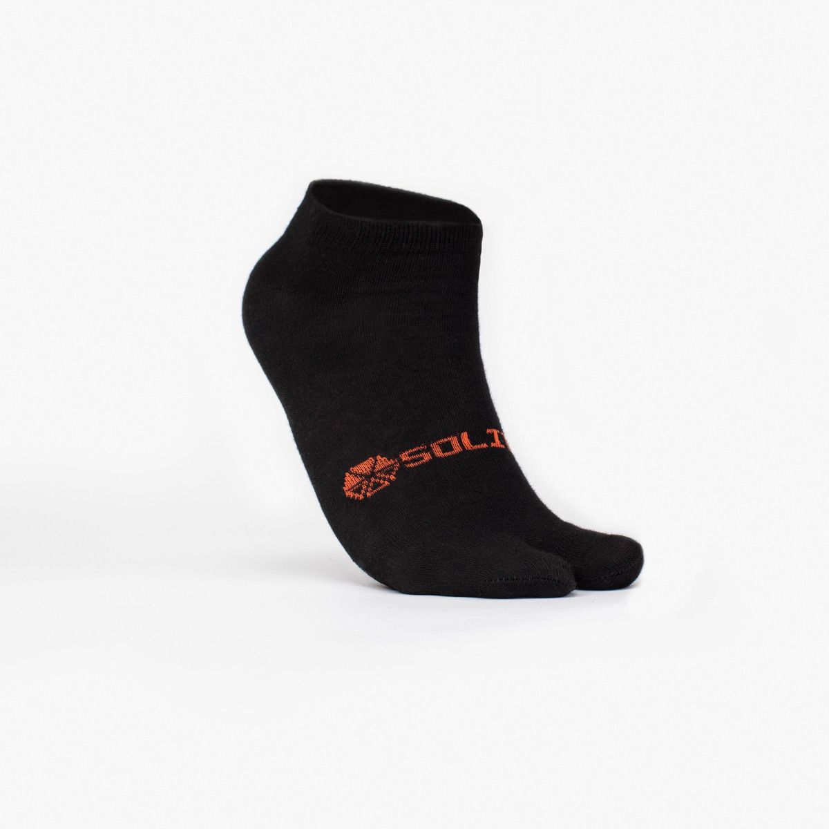 5mm SOLITE Neoprene Booties for Men & Women - Custom Black/Orange Scuba Diving Shoes with Heat Booster Socks | Warm Waterproof Footwear for Surfing, Kayaking, Snorkeling & Winter Activities