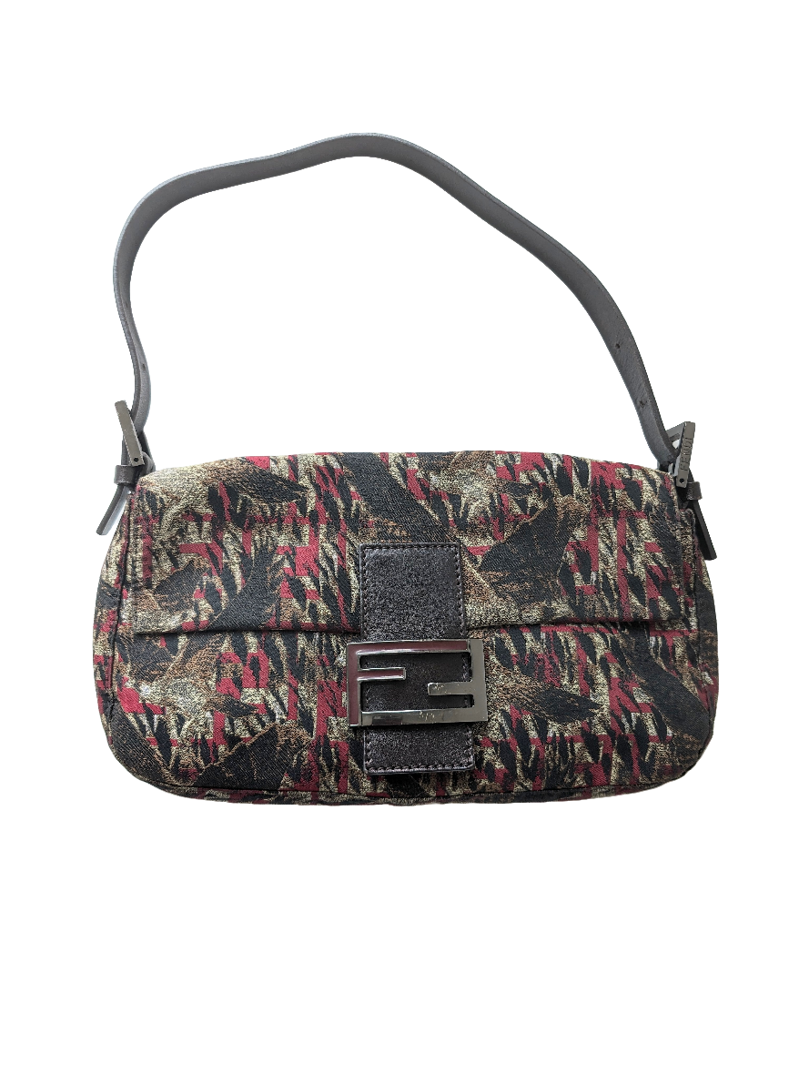 Fendi Baguette Handbag - Luxury Leather Shoulder Bag for Women | Fashion Designer Purse for Everyday Use, Work & Evening Events