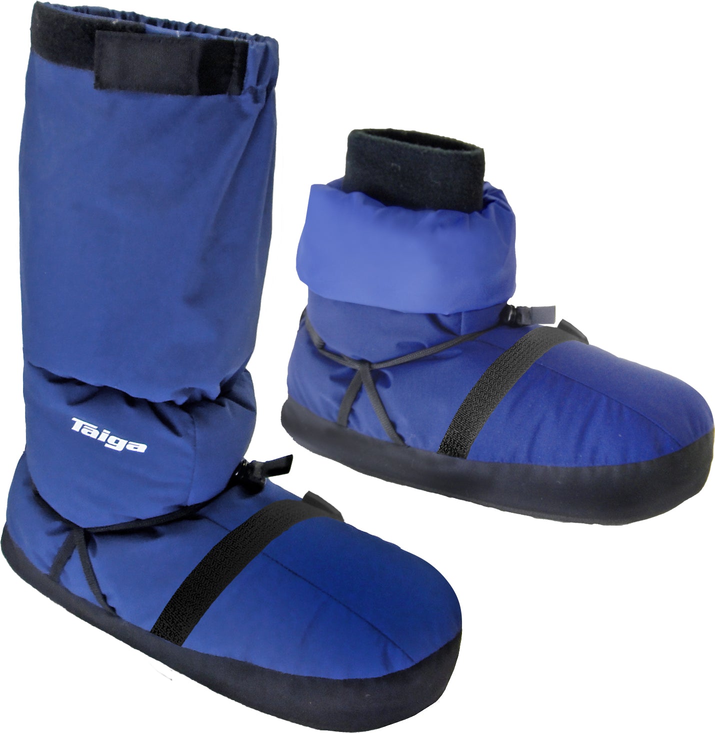 Expedition Down Booties - Warm Winter Slippers for Men & Women - Cozy Indoor/Outdoor Down-Filled Booties for Hiking, Camping & Home Use