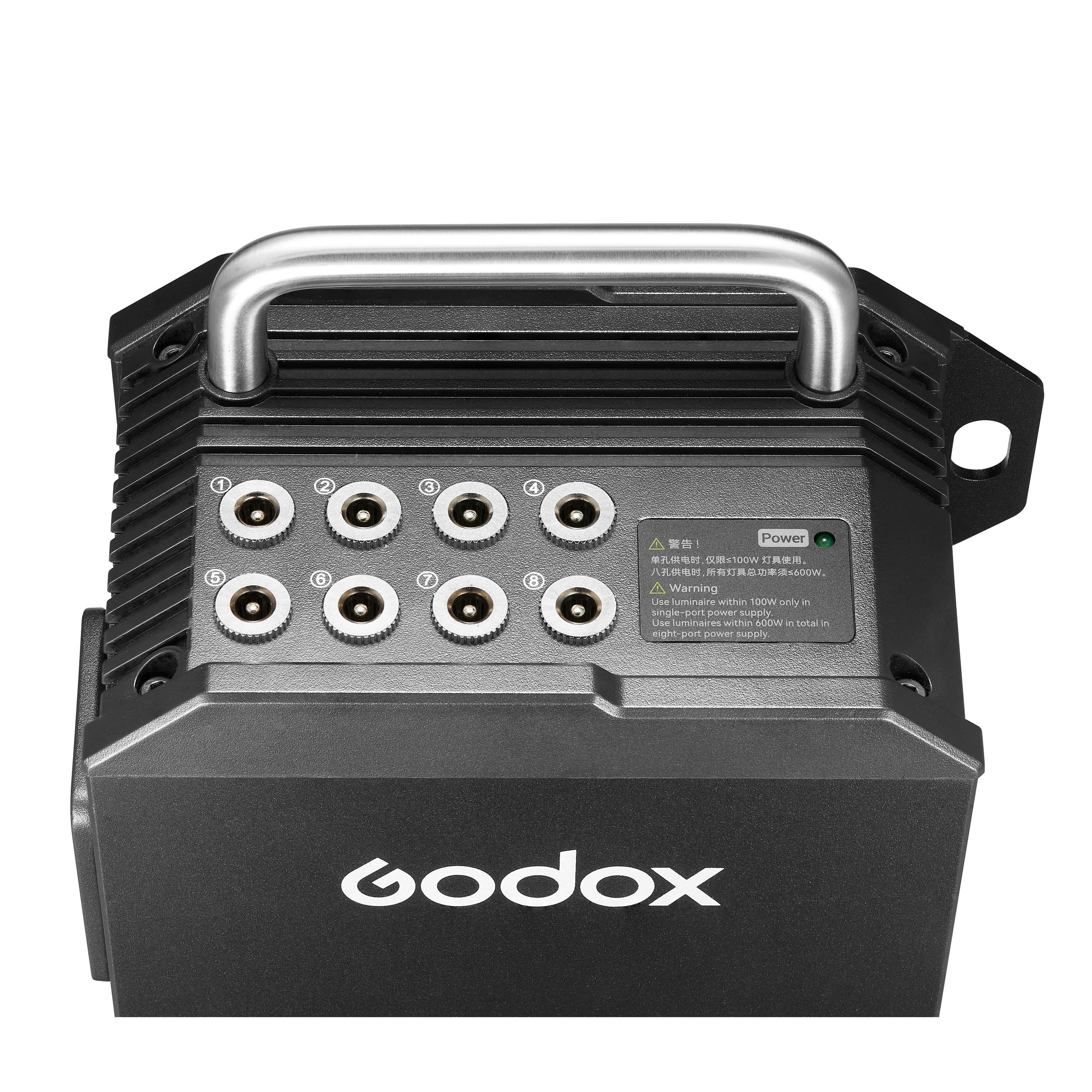 Godox P600 Power Box for TL & TP Series Tube Lights - High Capacity Portable Battery for Studio & Outdoor Photography Lighting