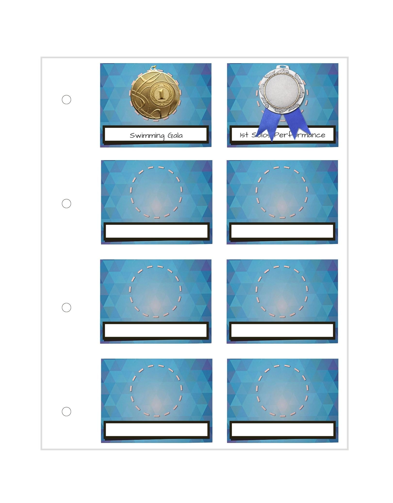Premium Karate Medal, Badge & Certificate Display Case - Perfect for Martial Arts Awards, Trophies, and Achievements