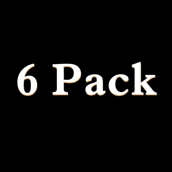 6 Pack, Black