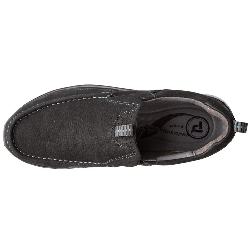 Propét Men's Owen Loafer - Comfortable Slip-On Casual Shoes for Walking & Work | Breathable & Lightweight Orthopedic Loafers for Men | Perfect for Office, Travel & Everyday Wear