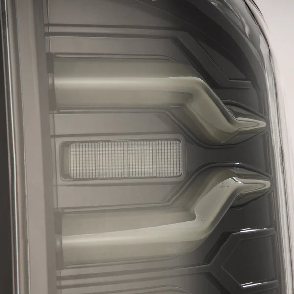 02-06 Dodge Ram 1500 & 03-06 Dodge Ram 2500/3500 LED Tail Lights - LUXX Series Alpha Black - Upgrade Your Truck's Style & Visibility for Night Driving & Off-Road Adventures